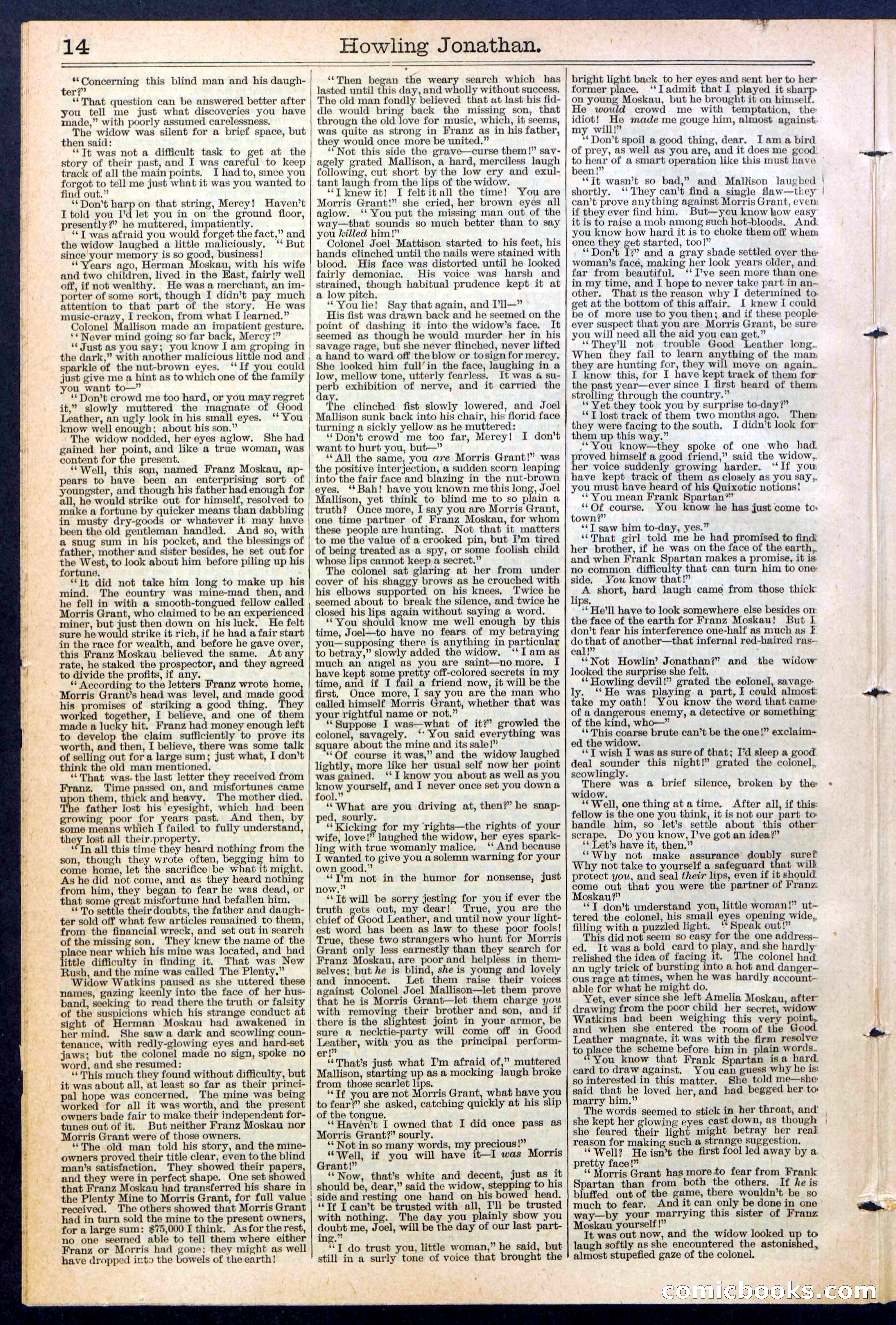 Beadle's New York Dime Library No. 379 — page 14 of 32