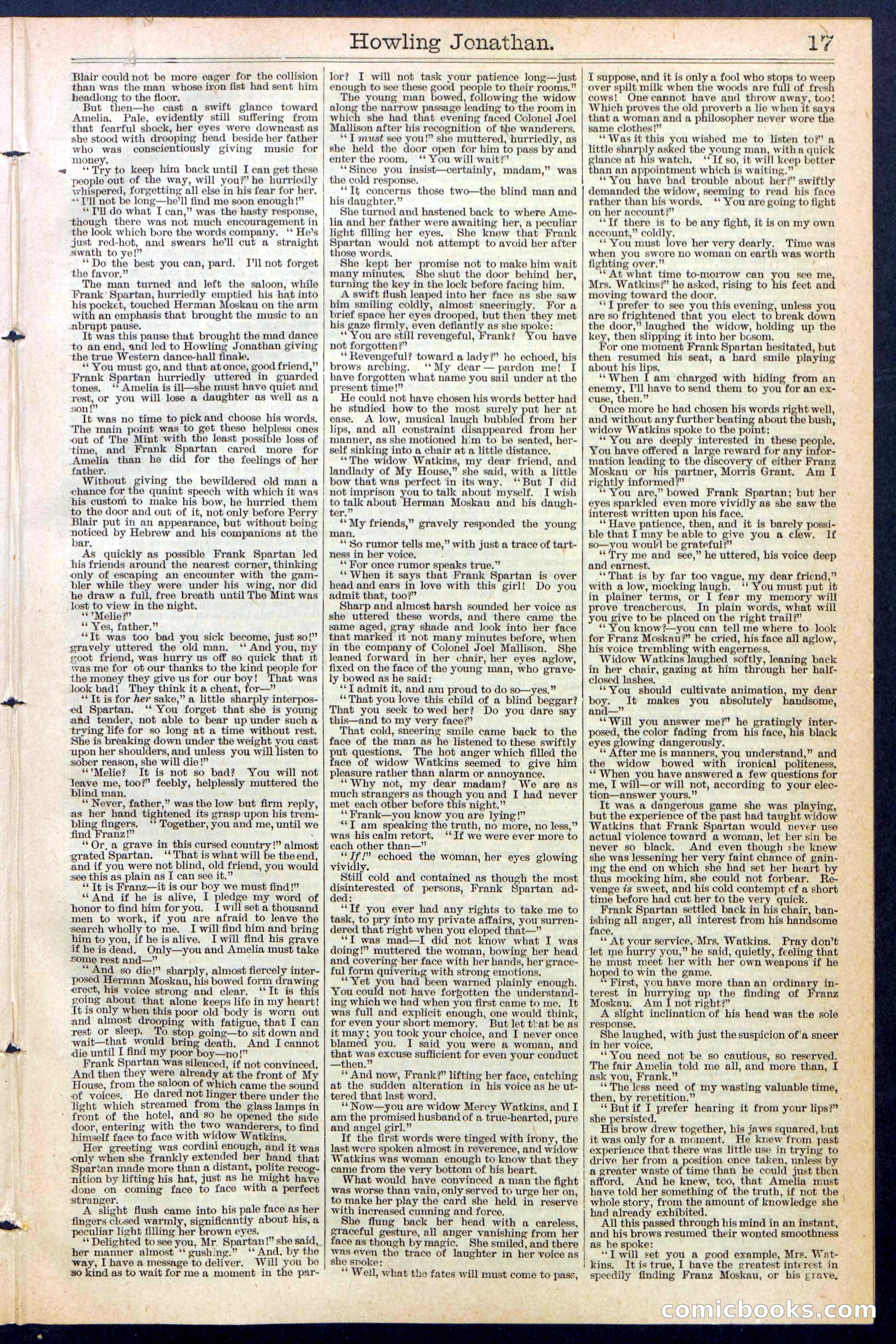 Beadle's New York Dime Library No. 379 — page 17 of 32