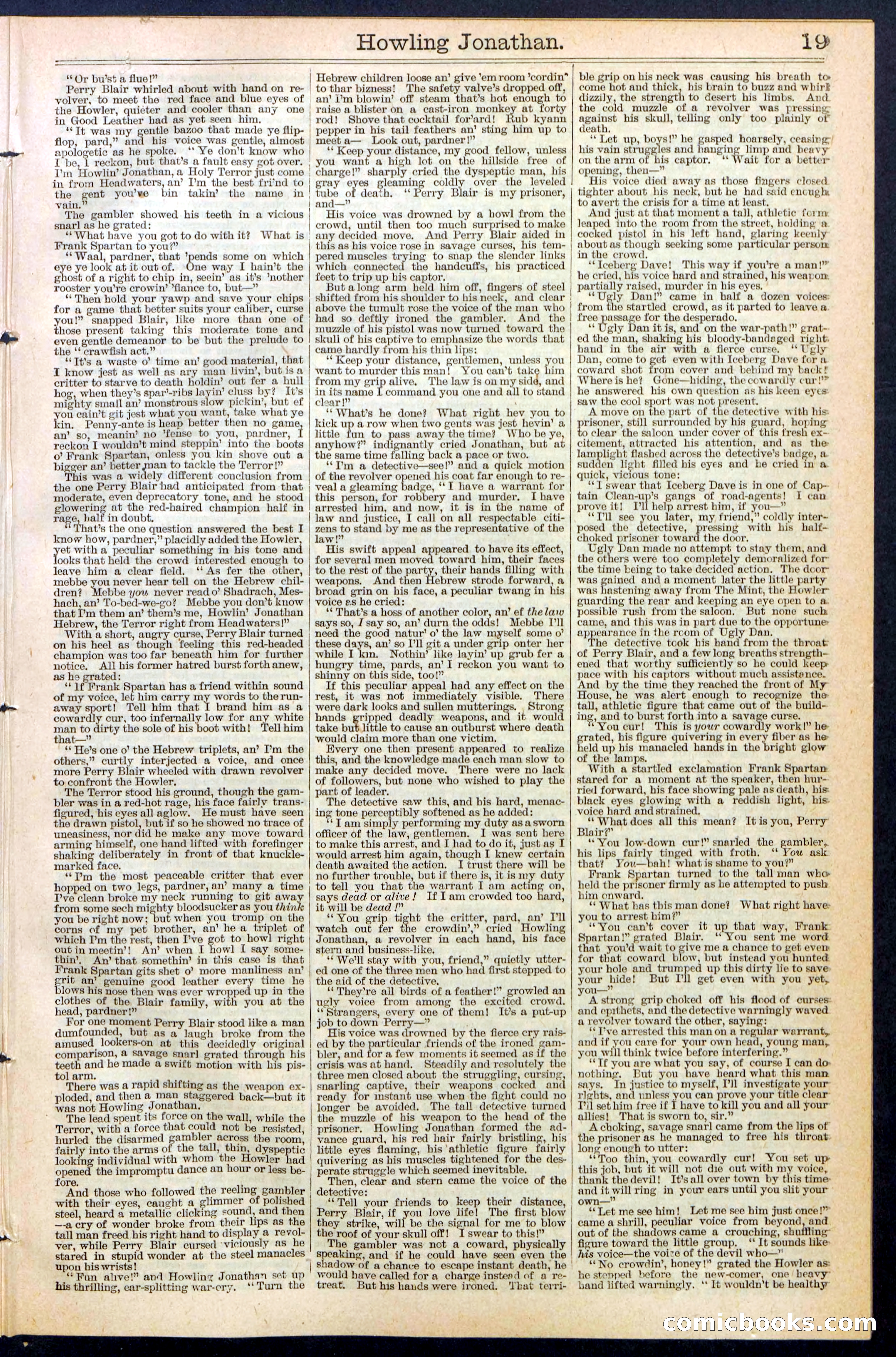 Beadle's New York Dime Library No. 379 — page 19 of 32