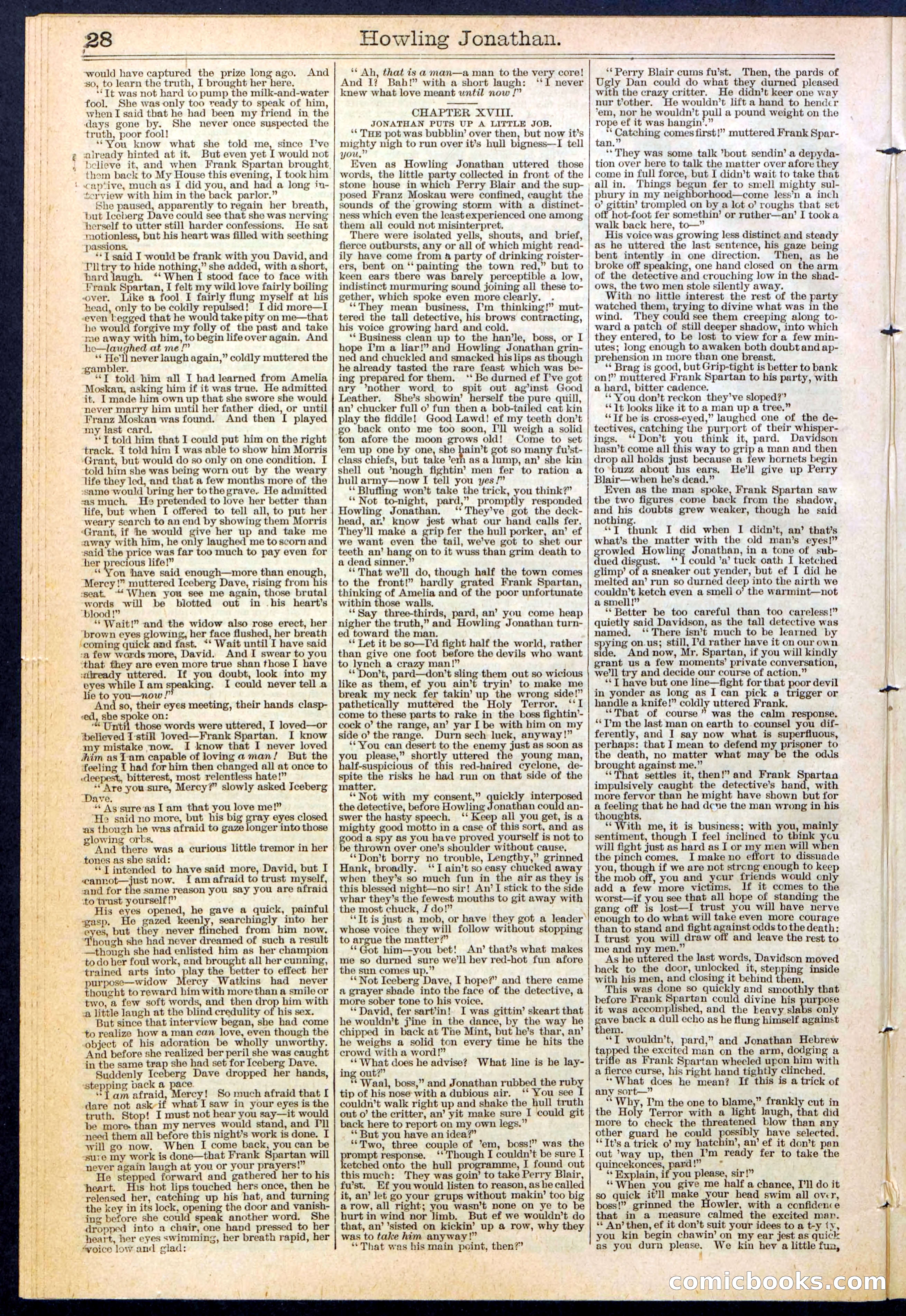 Beadle's New York Dime Library No. 379 — page 28 of 32