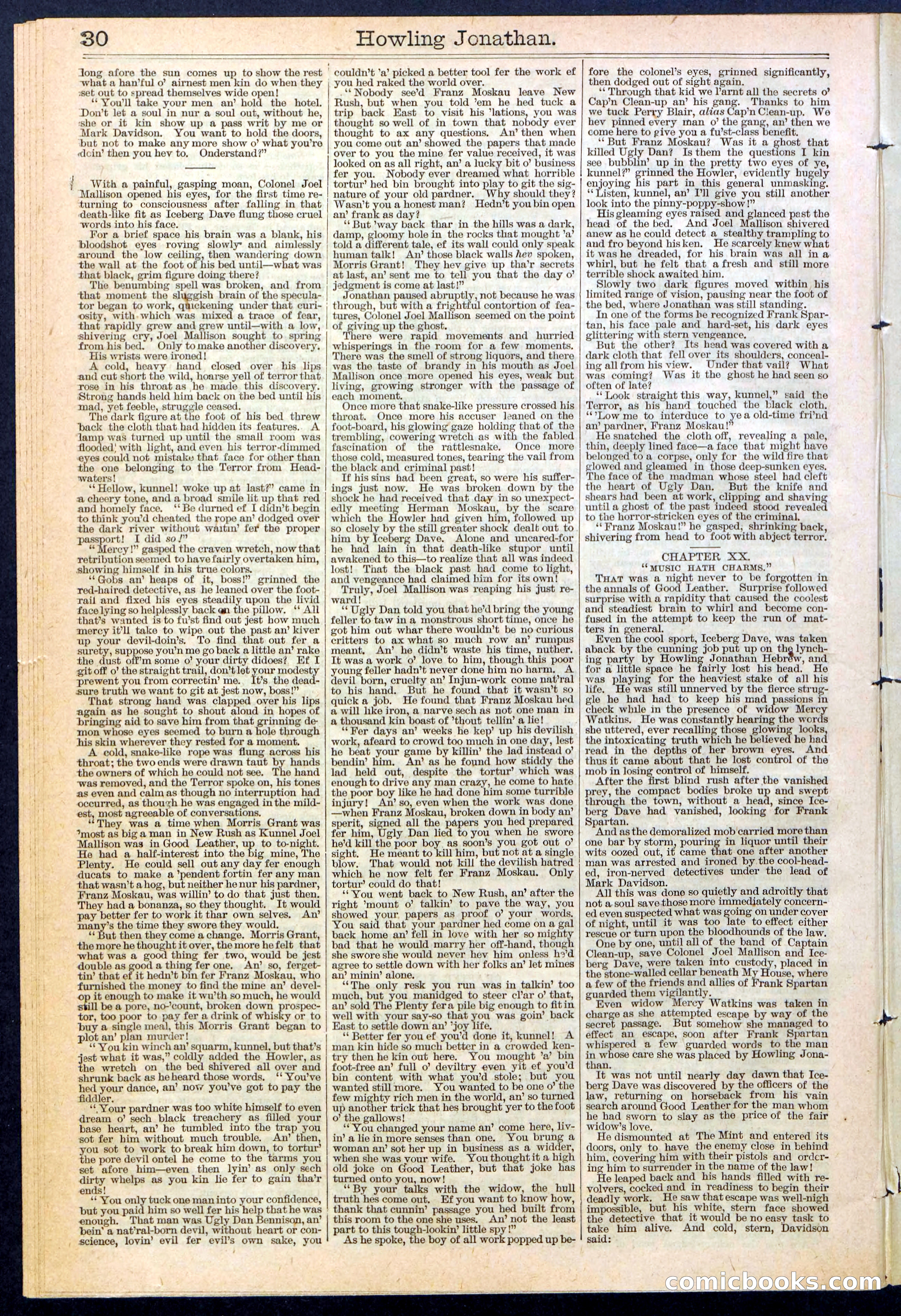 Beadle's New York Dime Library No. 379 — page 30 of 32