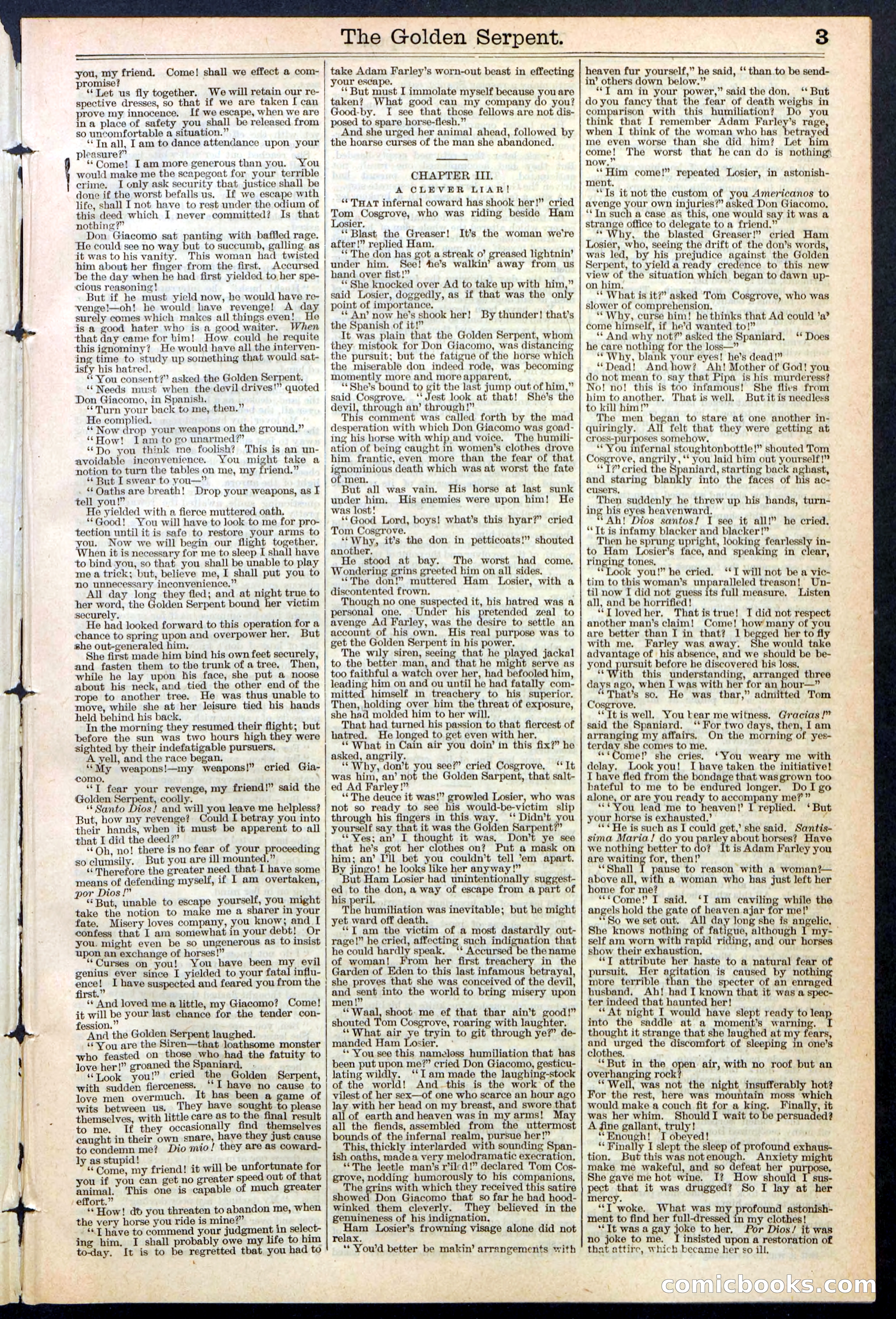 Beadle's New York Dime Library No. 380 — page 3 of 32