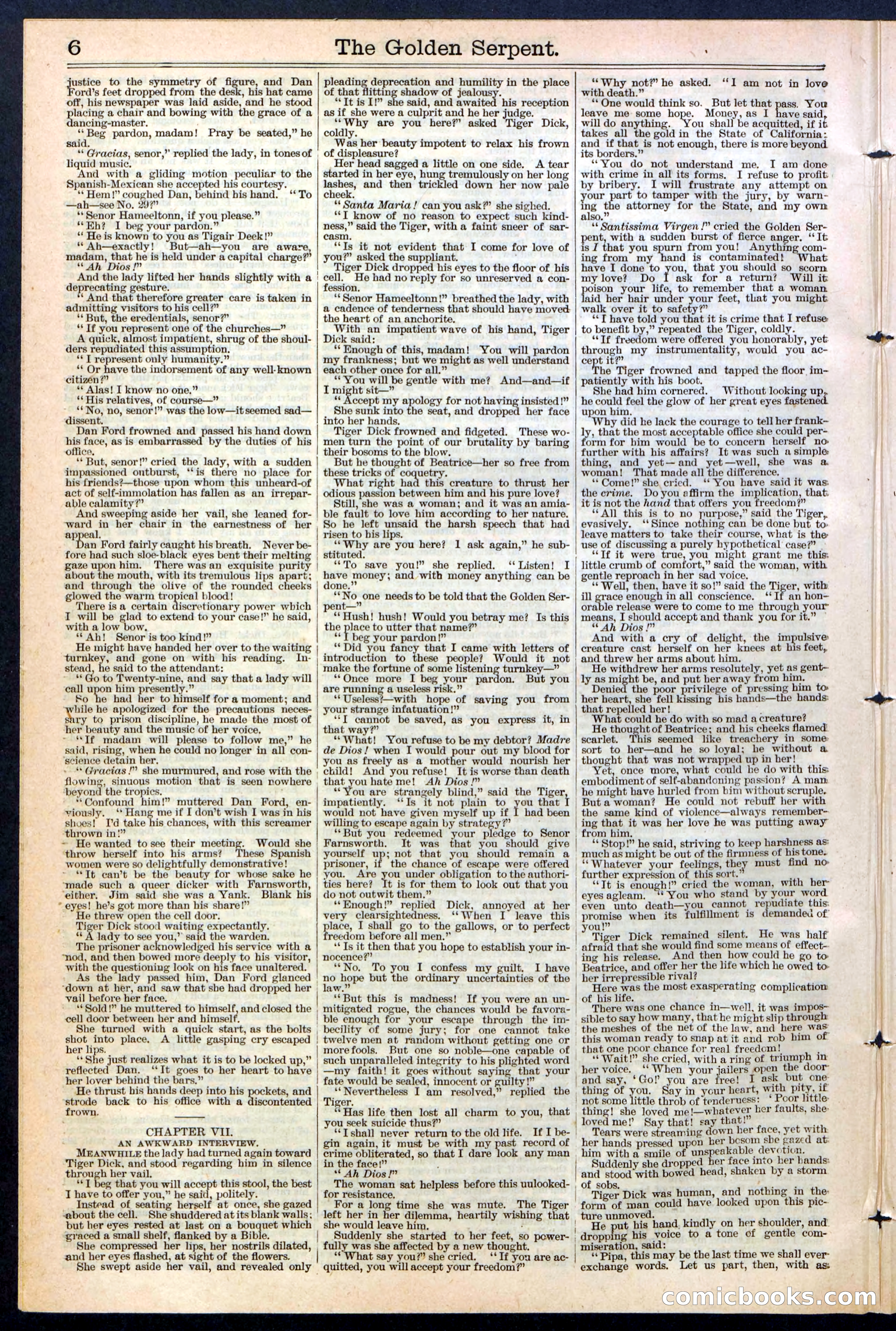 Beadle's New York Dime Library No. 380 — page 6 of 32
