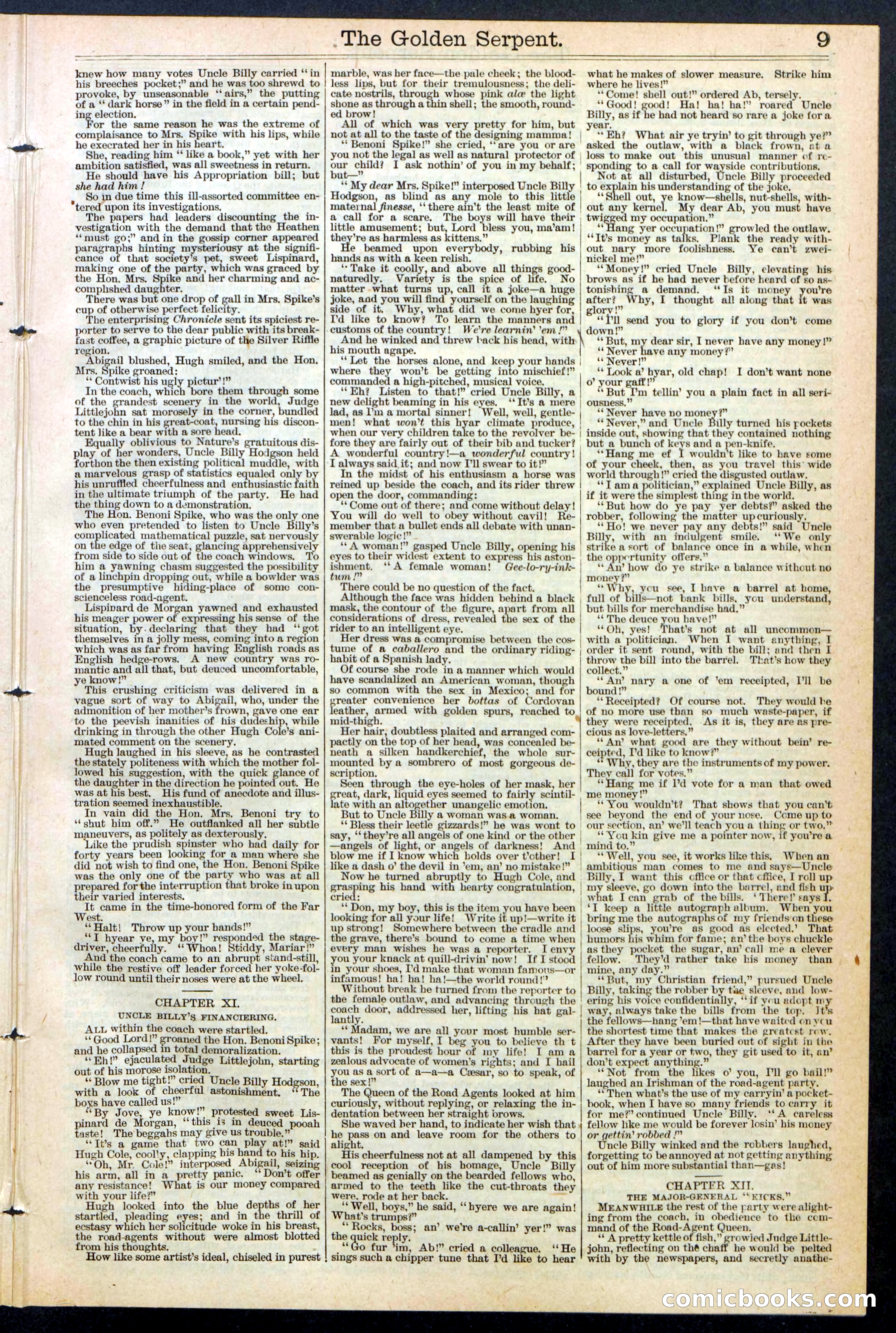 Beadle's New York Dime Library No. 380 — page 9 of 32