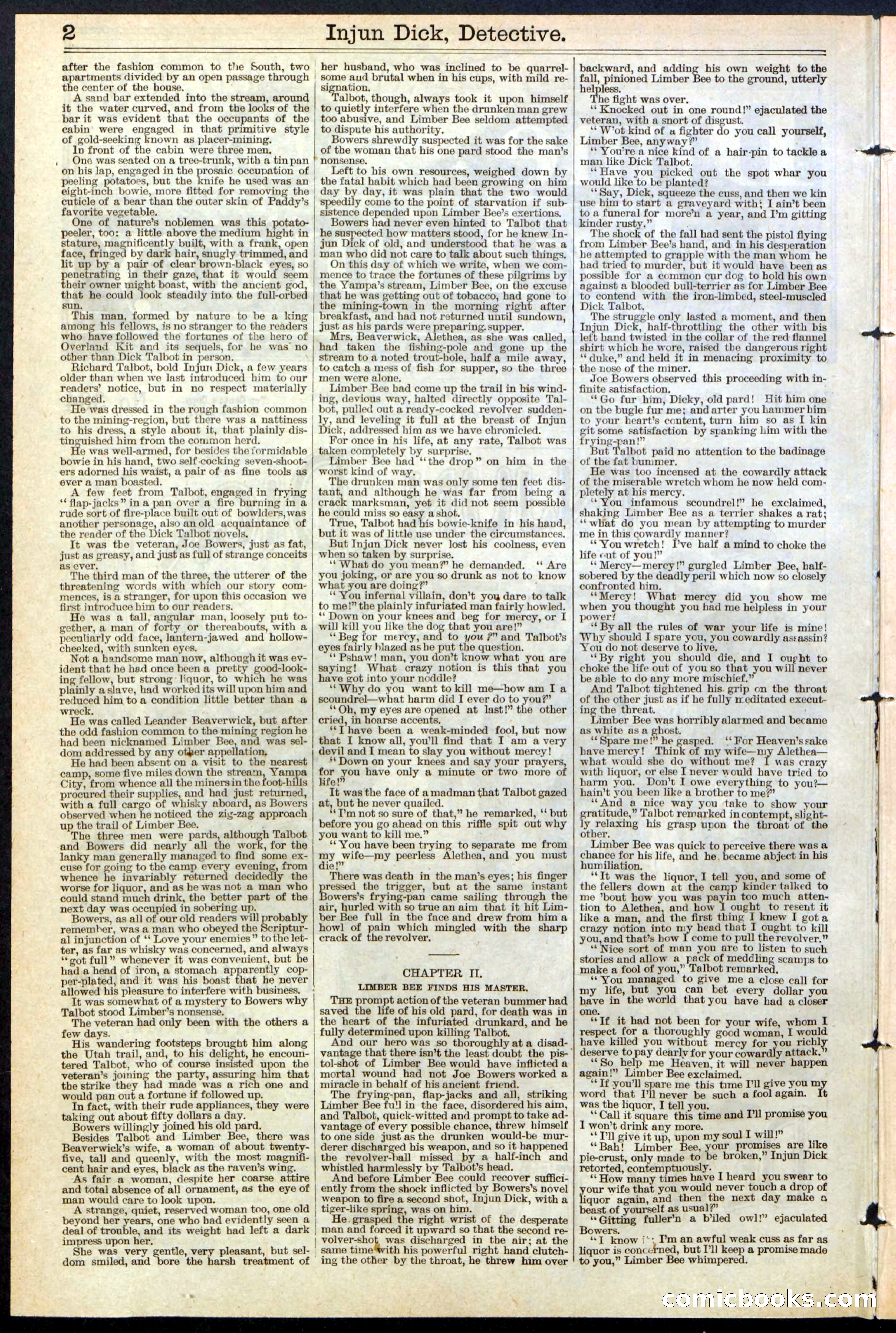 Beadle's Dime Library No. 384 — page 2 of 32