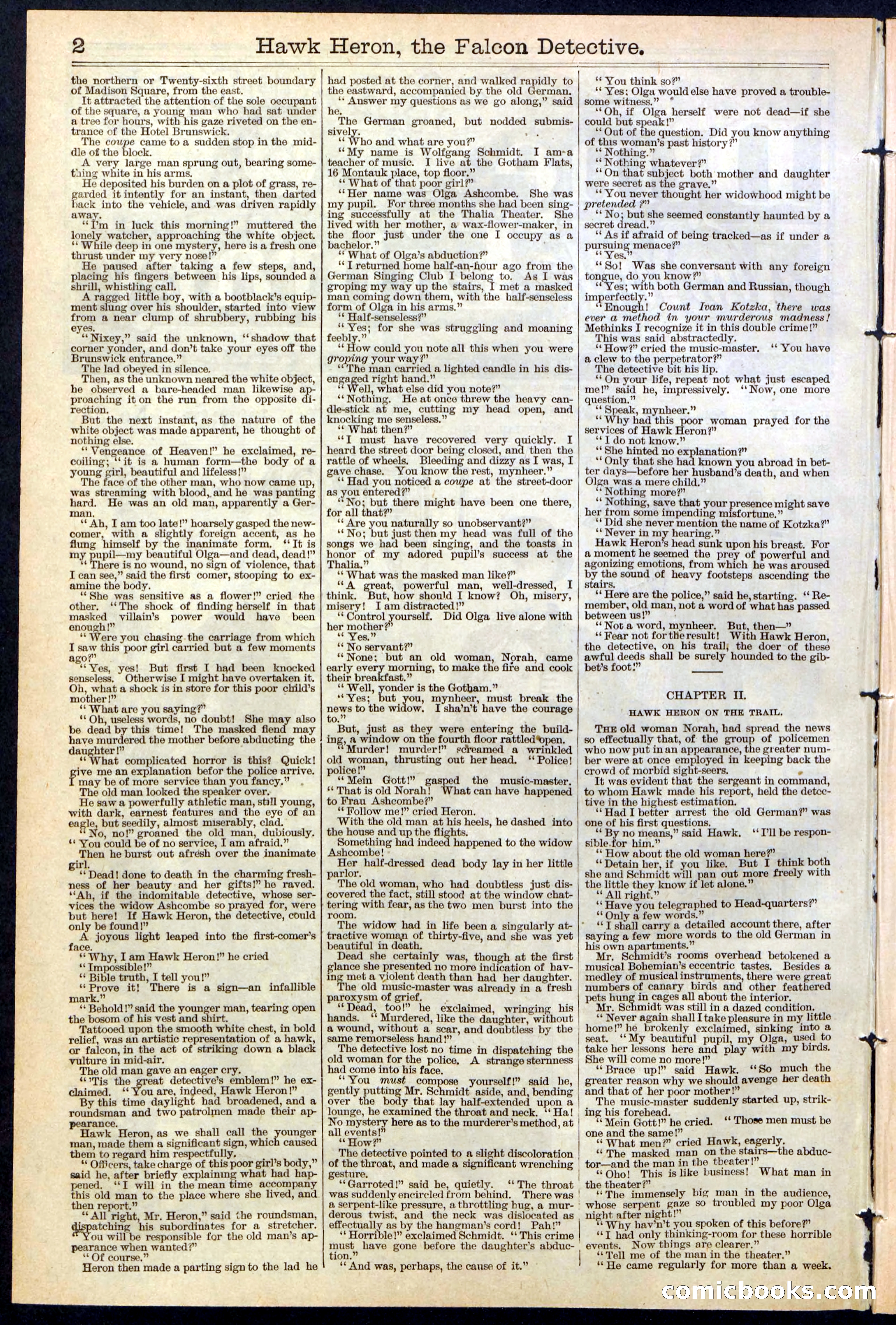 Beadle's Dime Library No. 386 — page 2 of 32