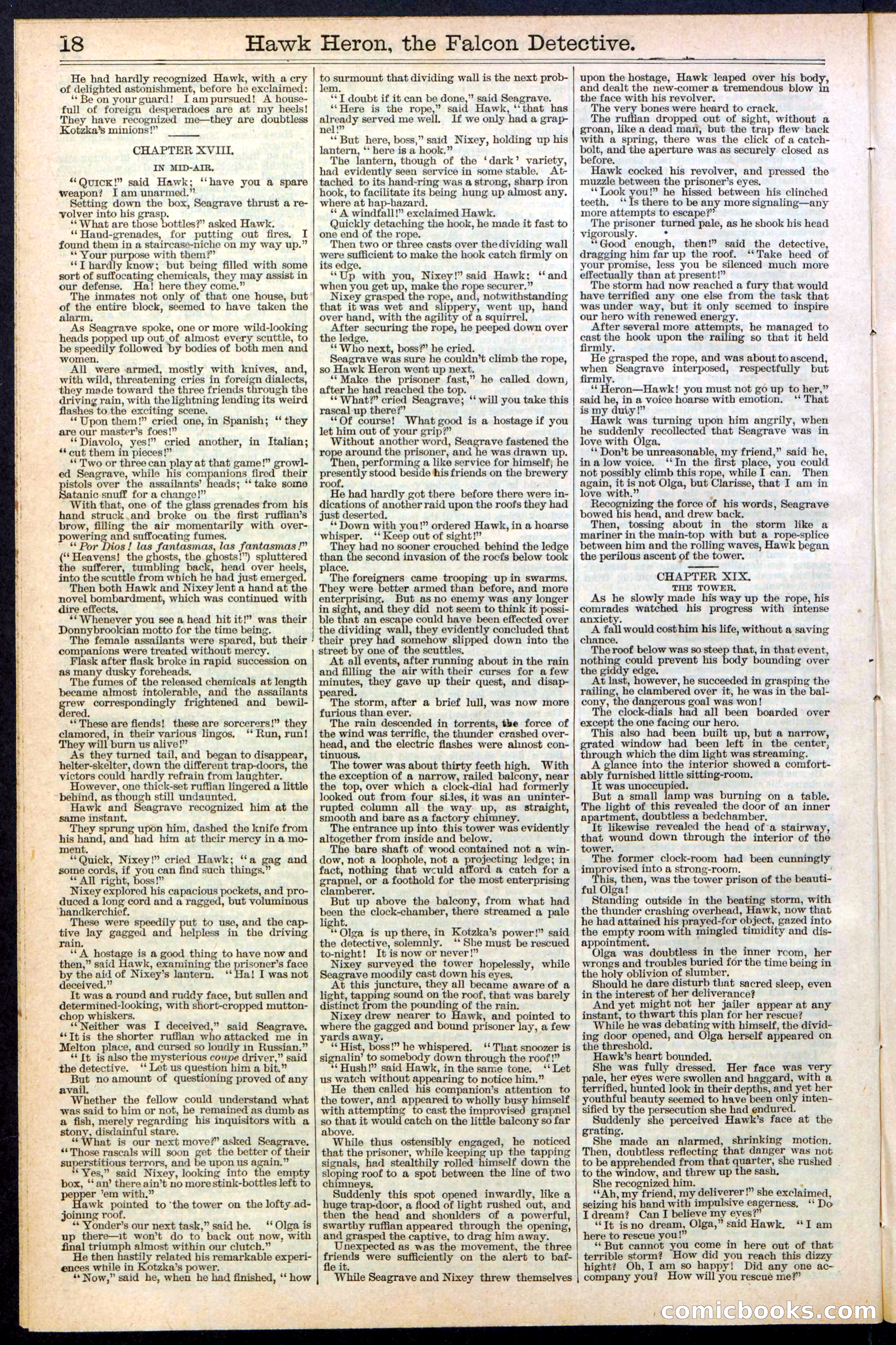 Beadle's Dime Library No. 386 — page 18 of 32