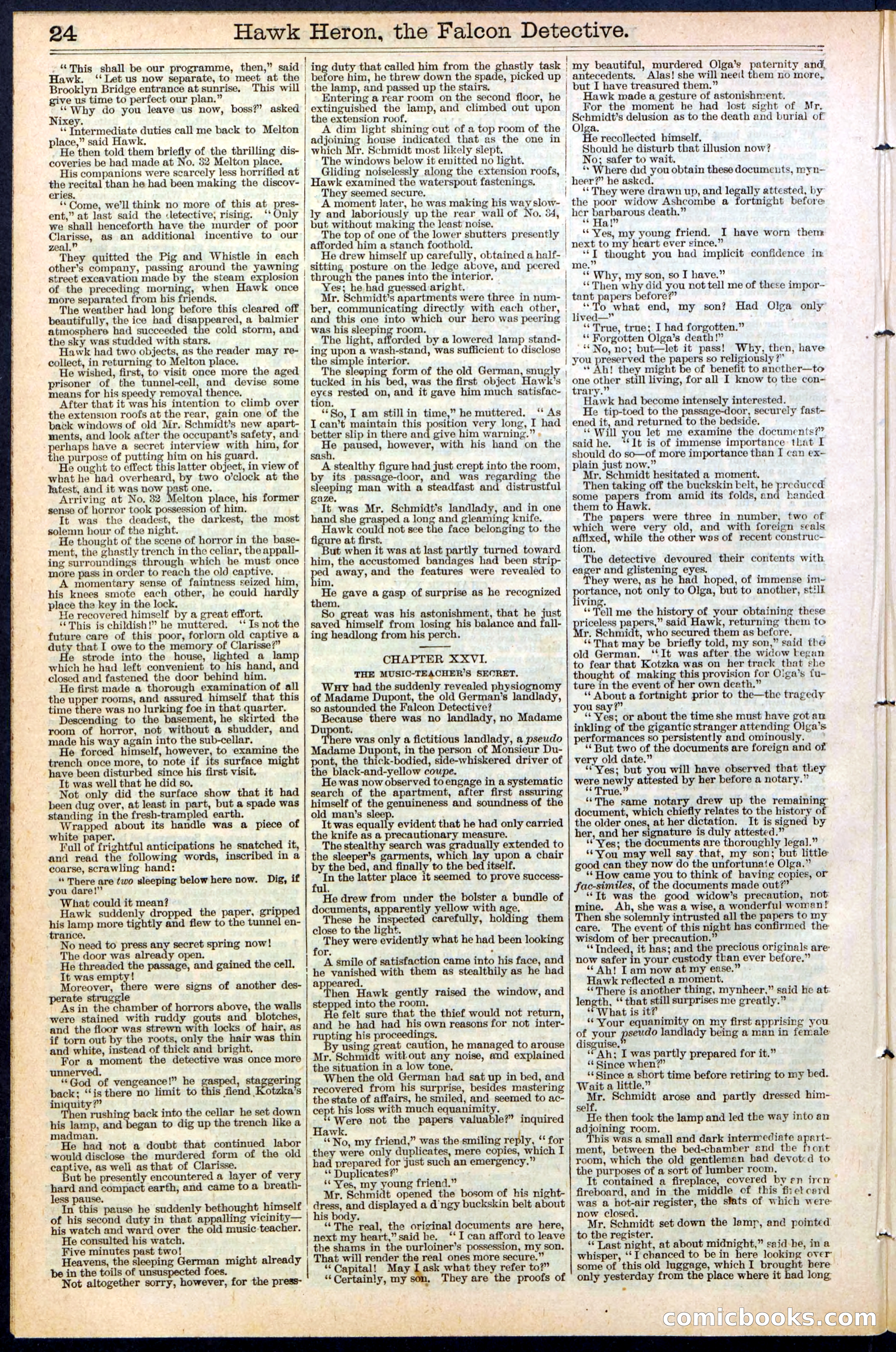 Beadle's Dime Library No. 386 — page 24 of 32
