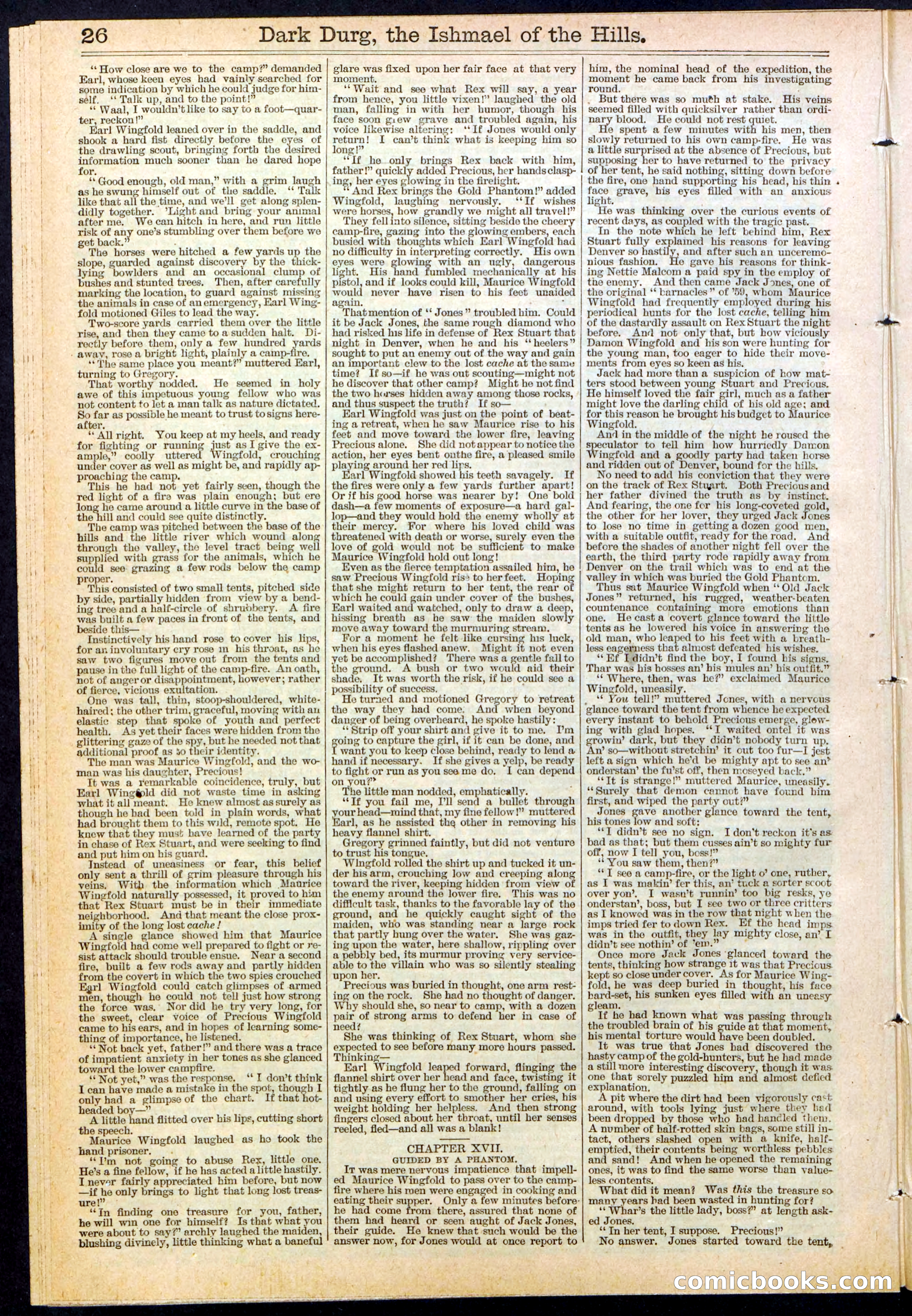 Beadle's Dime Library No. 387 — page 26 of 32