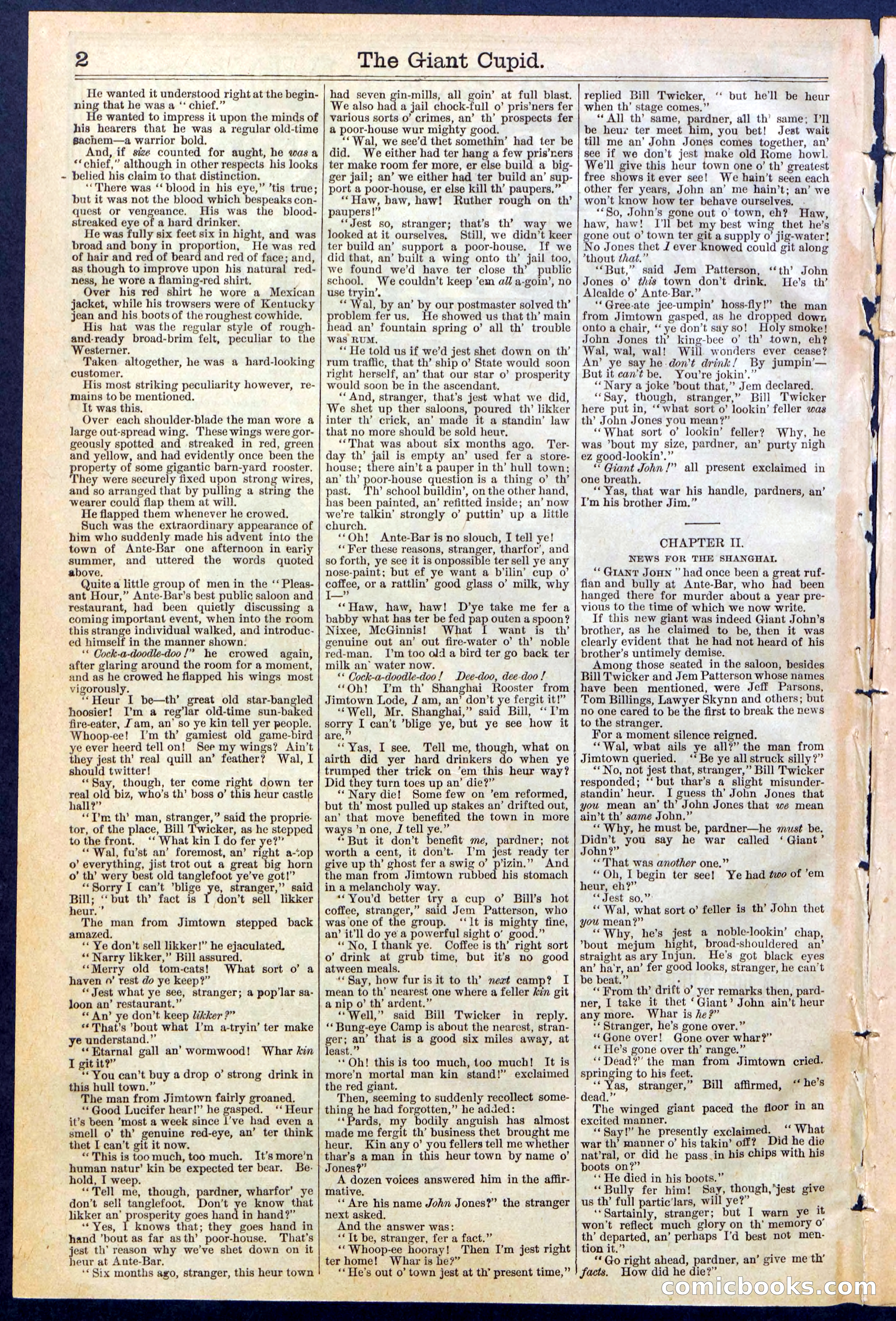 Beadle's New York Dime Library, No. 390 — page 2 of 32