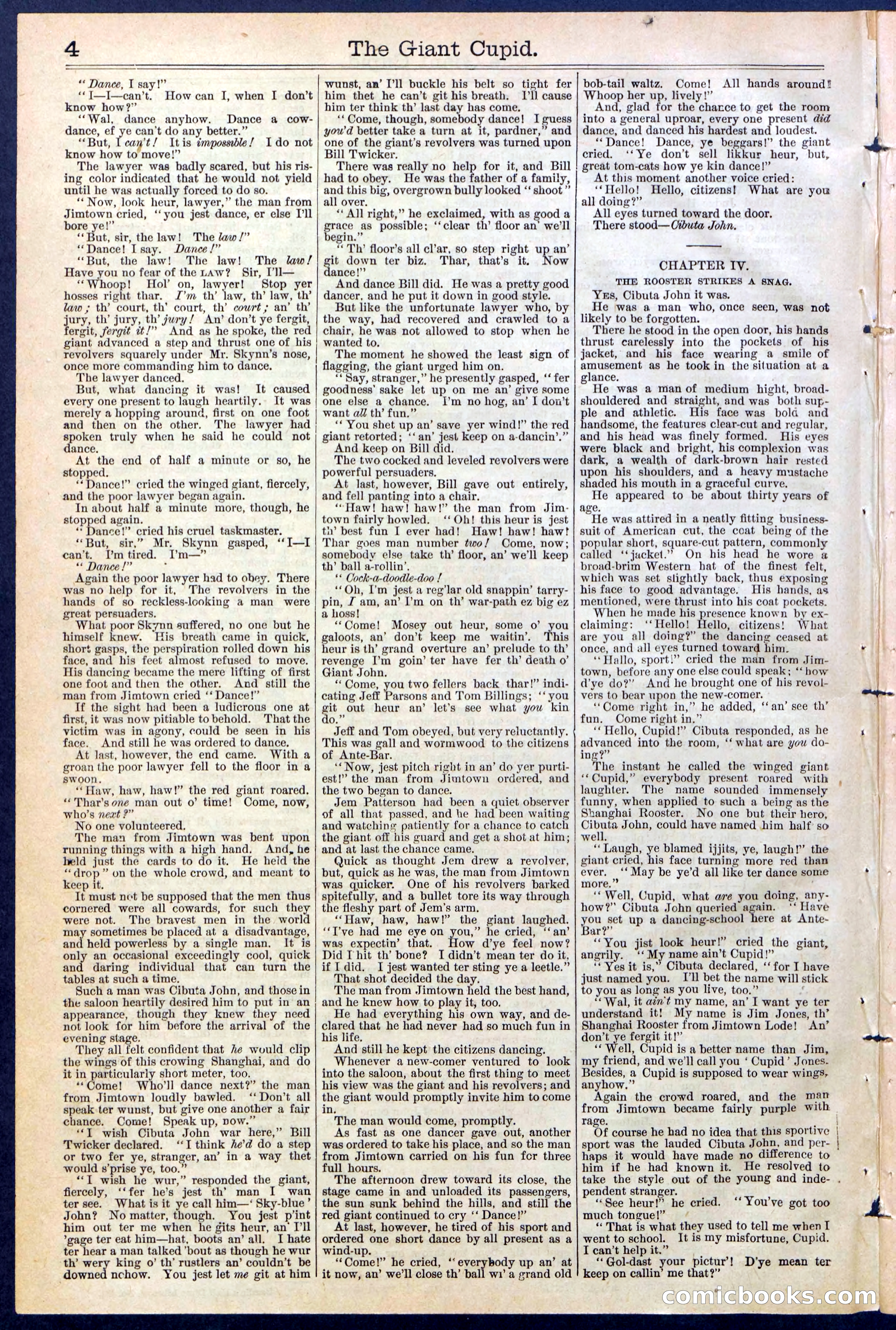 Beadle's New York Dime Library, No. 390 — page 4 of 32