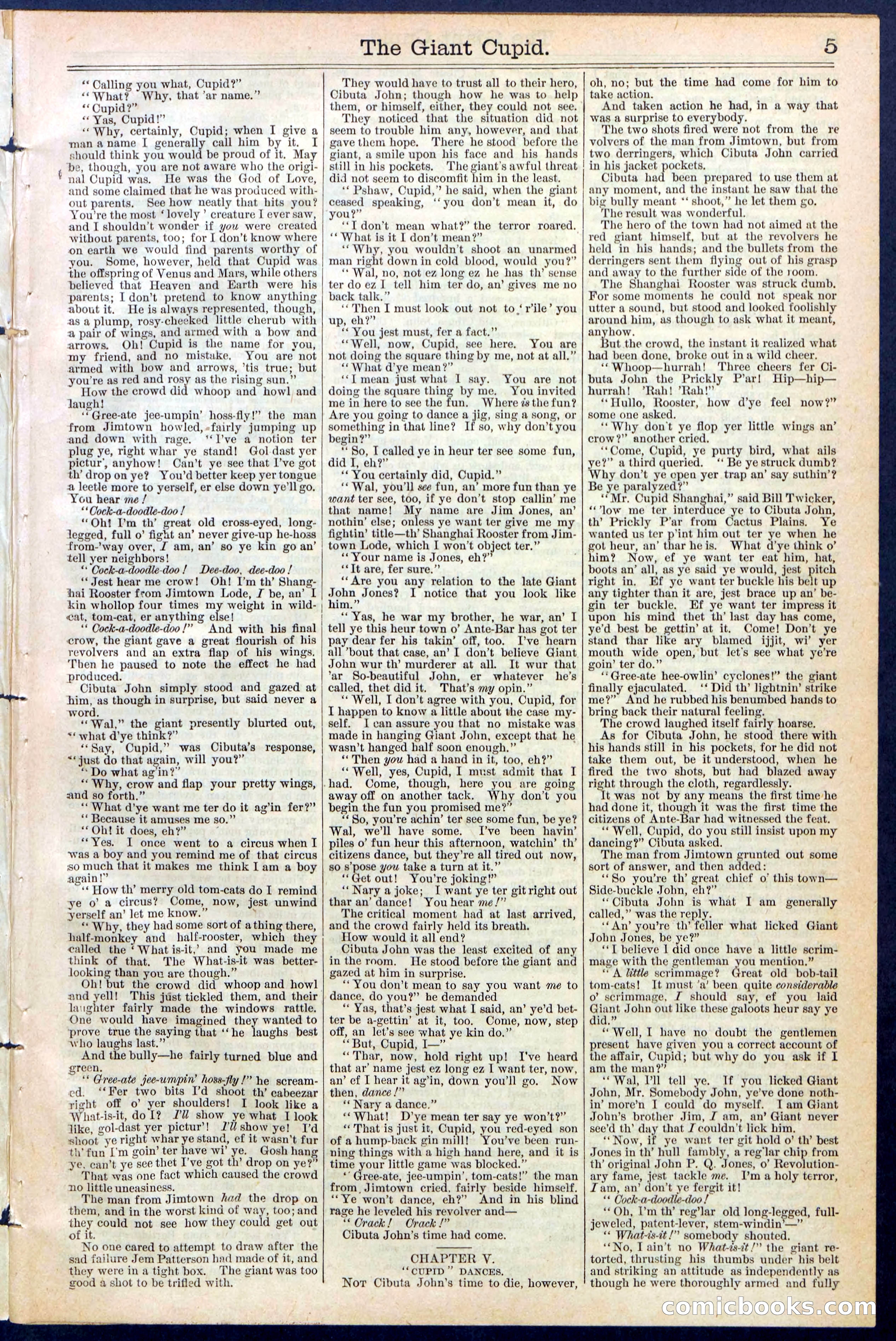 Beadle's New York Dime Library, No. 390 — page 5 of 32