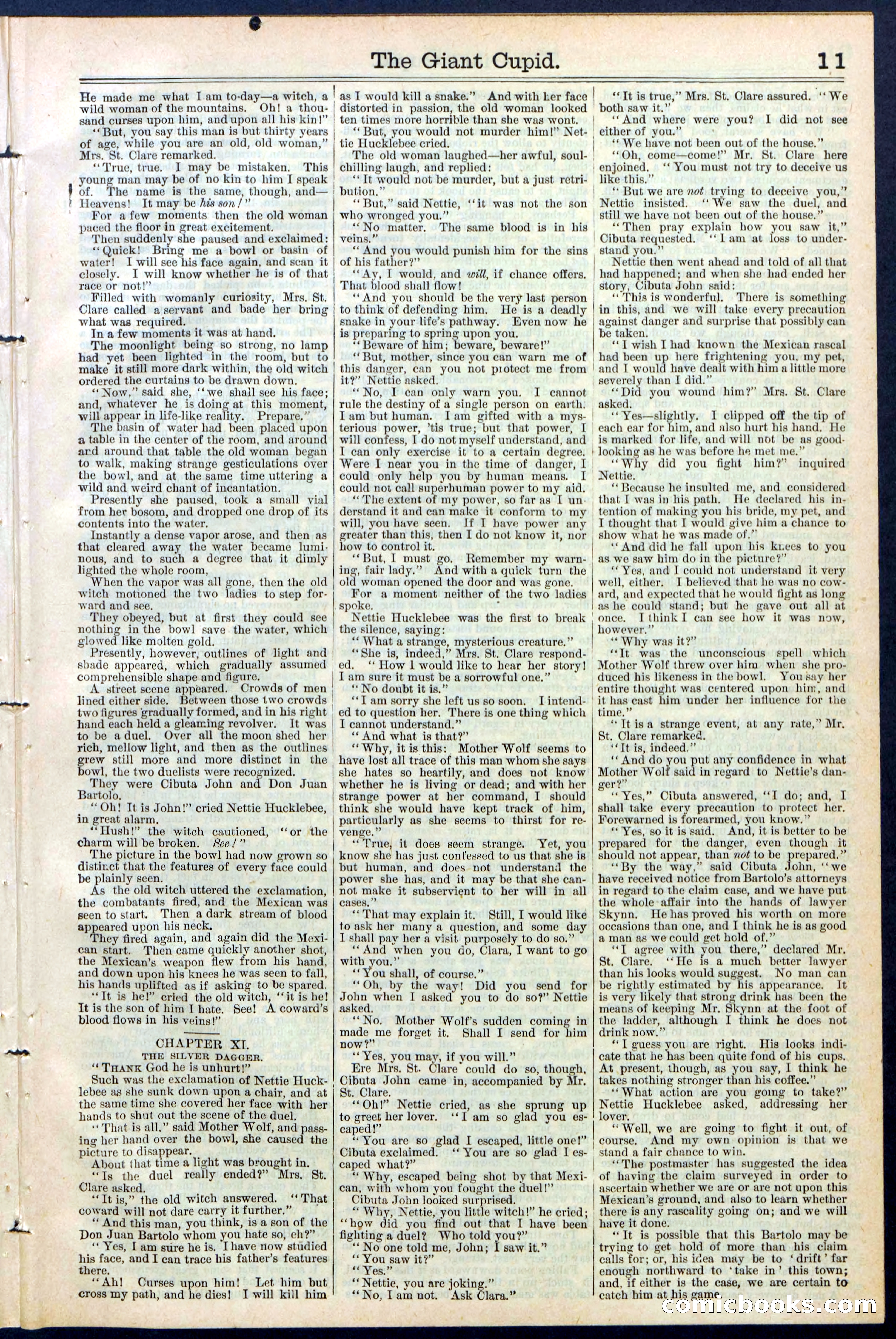 Beadle's New York Dime Library, No. 390 — page 11 of 32