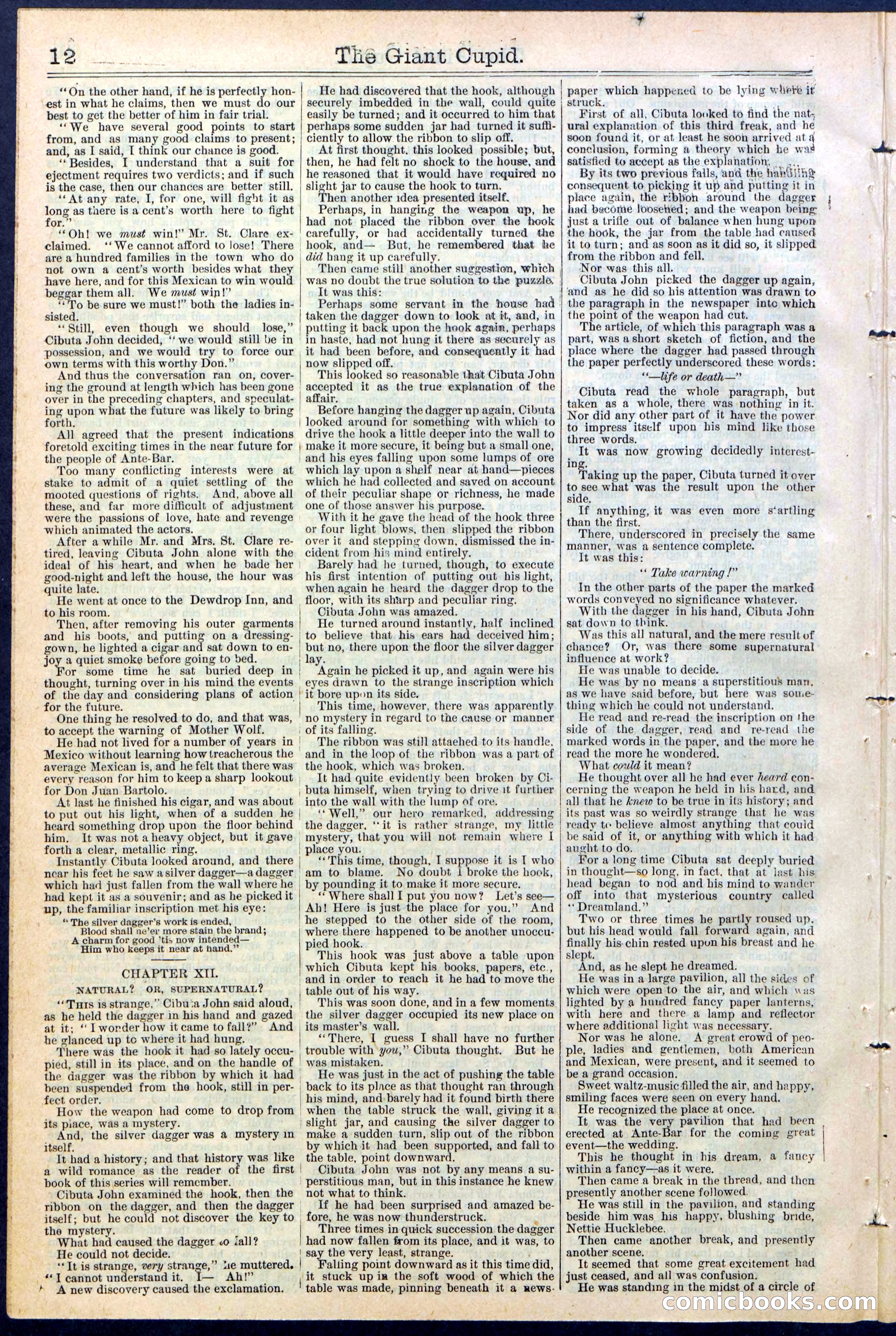 Beadle's New York Dime Library, No. 390 — page 12 of 32