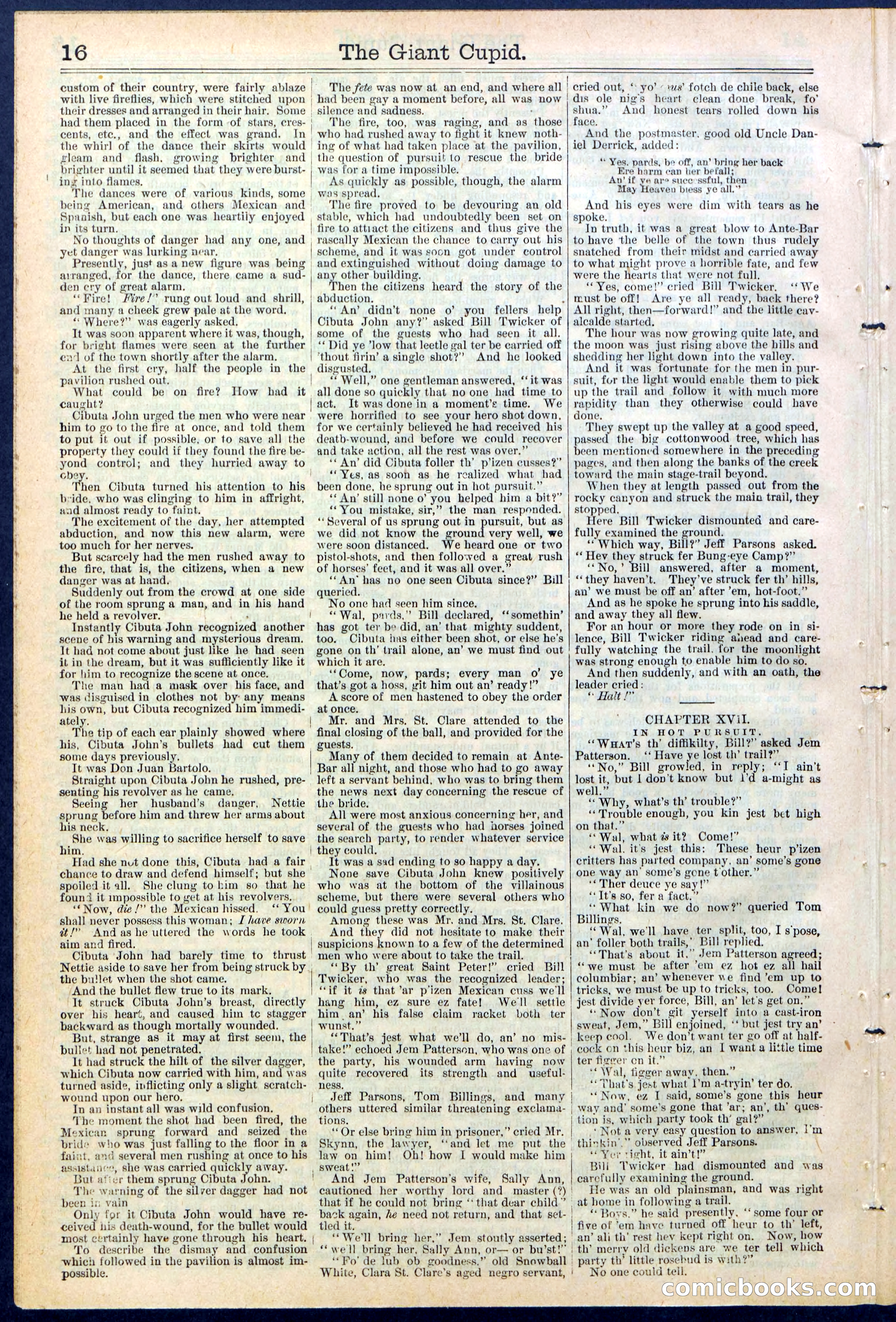 Beadle's New York Dime Library, No. 390 — page 16 of 32