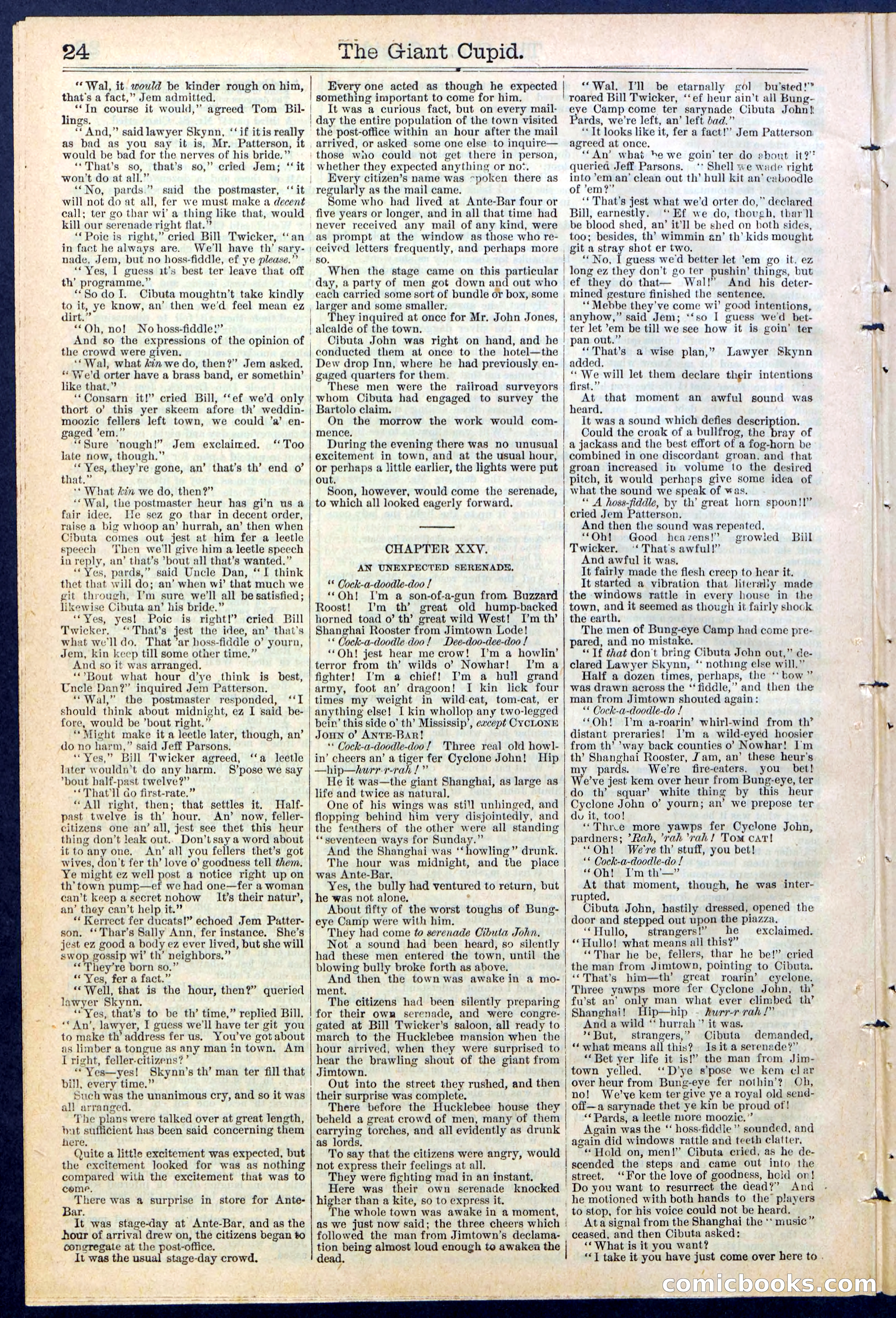 Beadle's New York Dime Library, No. 390 — page 24 of 32