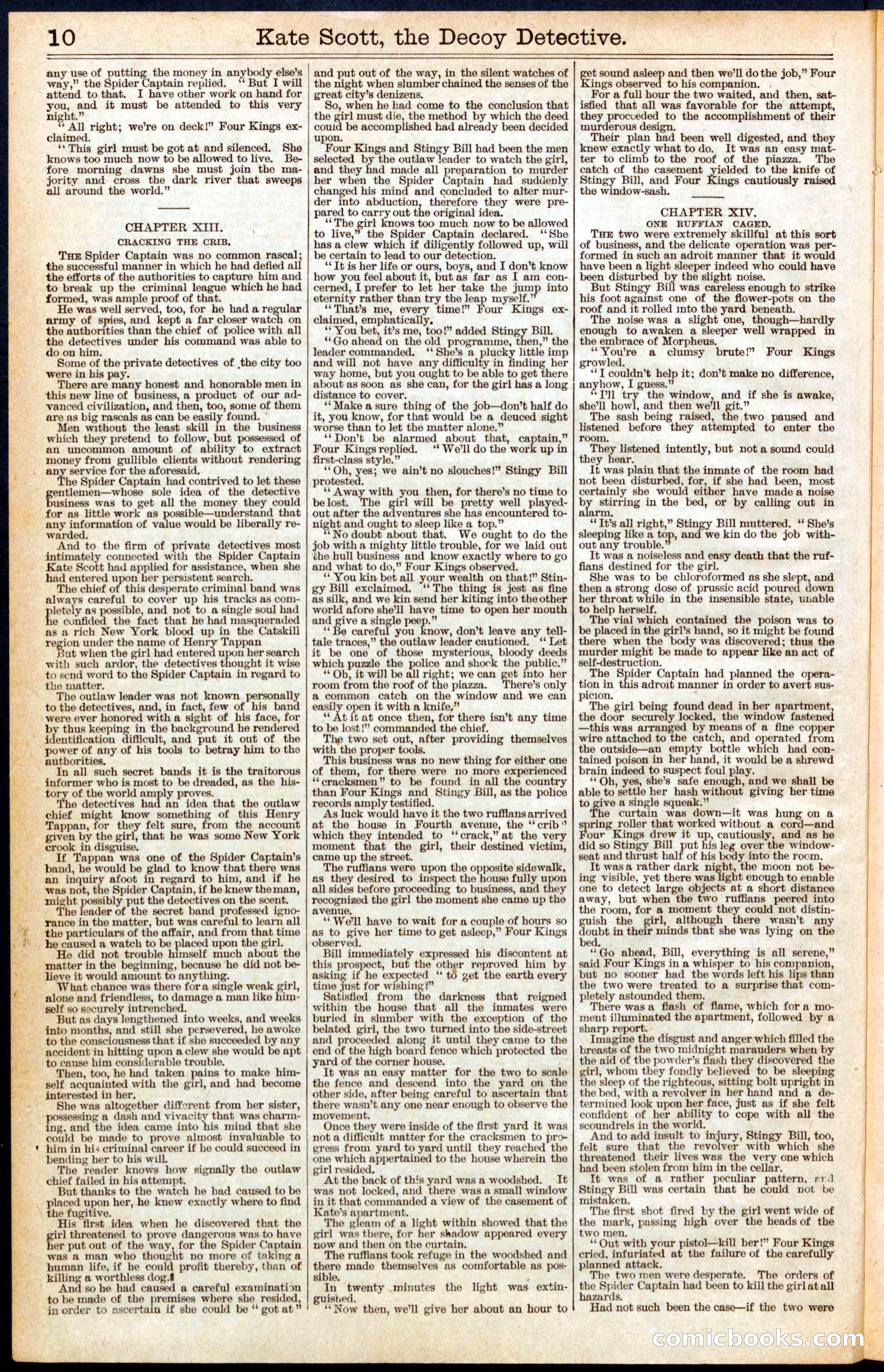 Beadle's Dime Library No. 391 — page 10 of 32