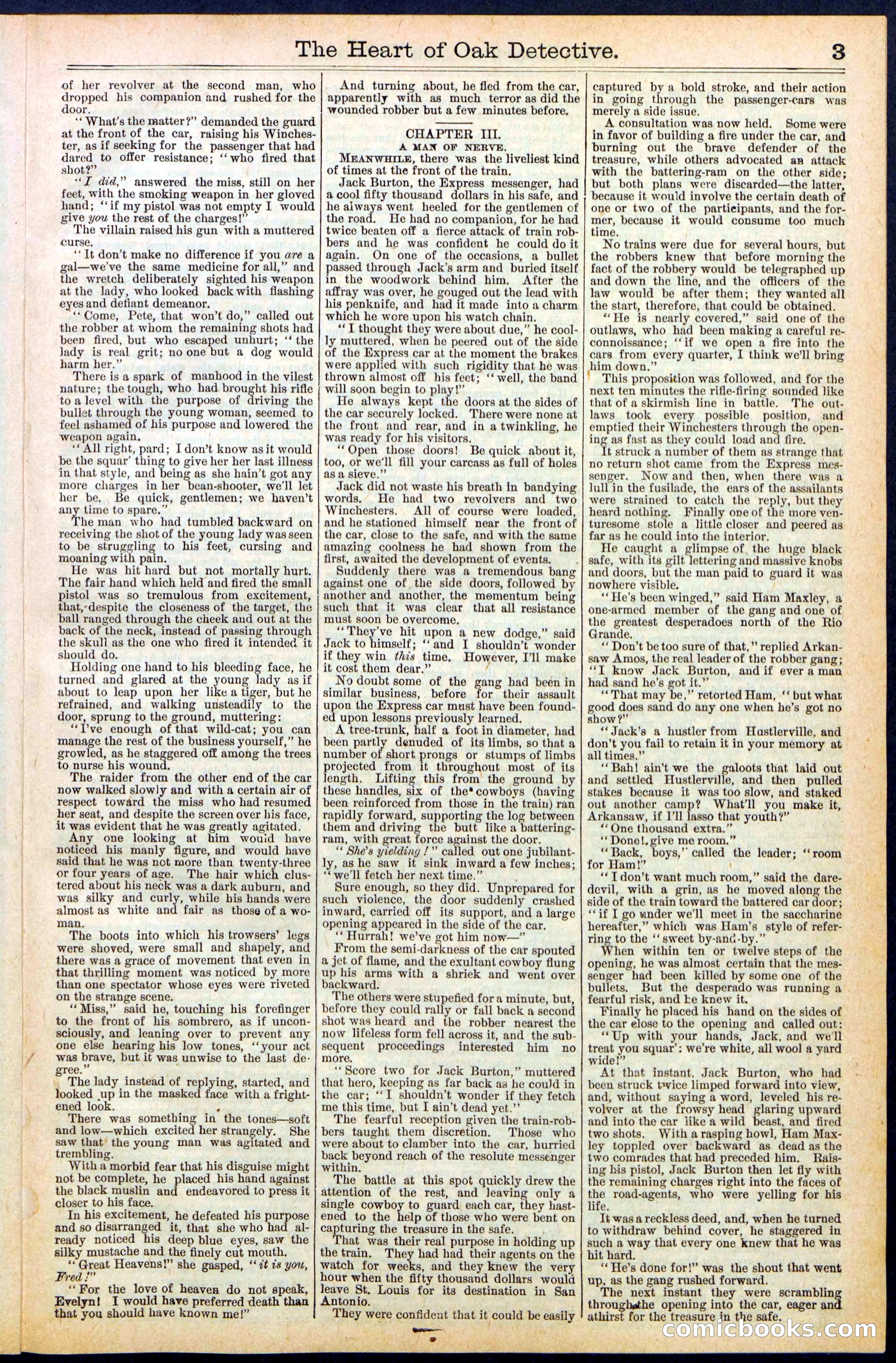 Beadle's New York Dime Library No. 471 — page 3 of 32