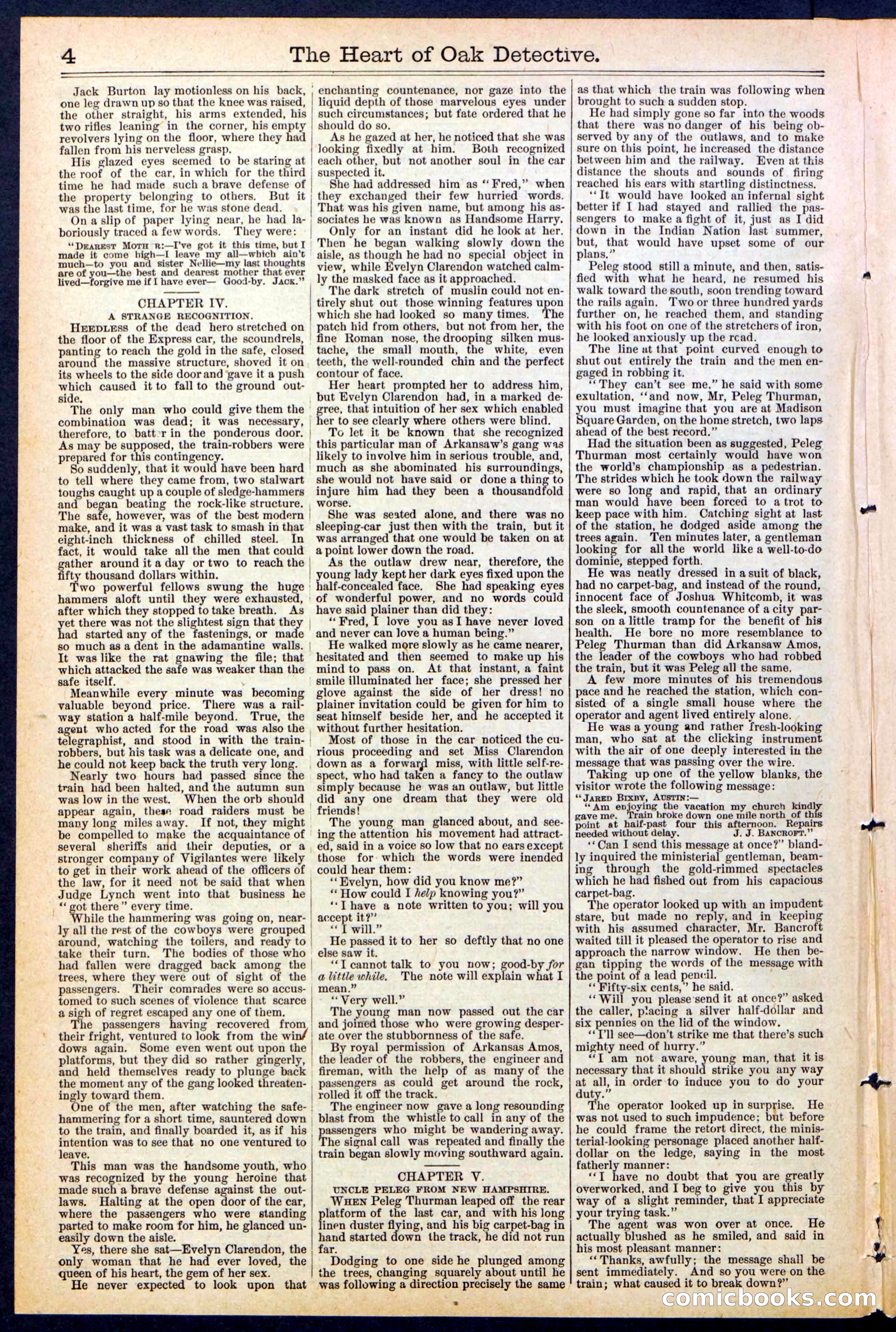 Beadle's New York Dime Library No. 471 — page 4 of 32
