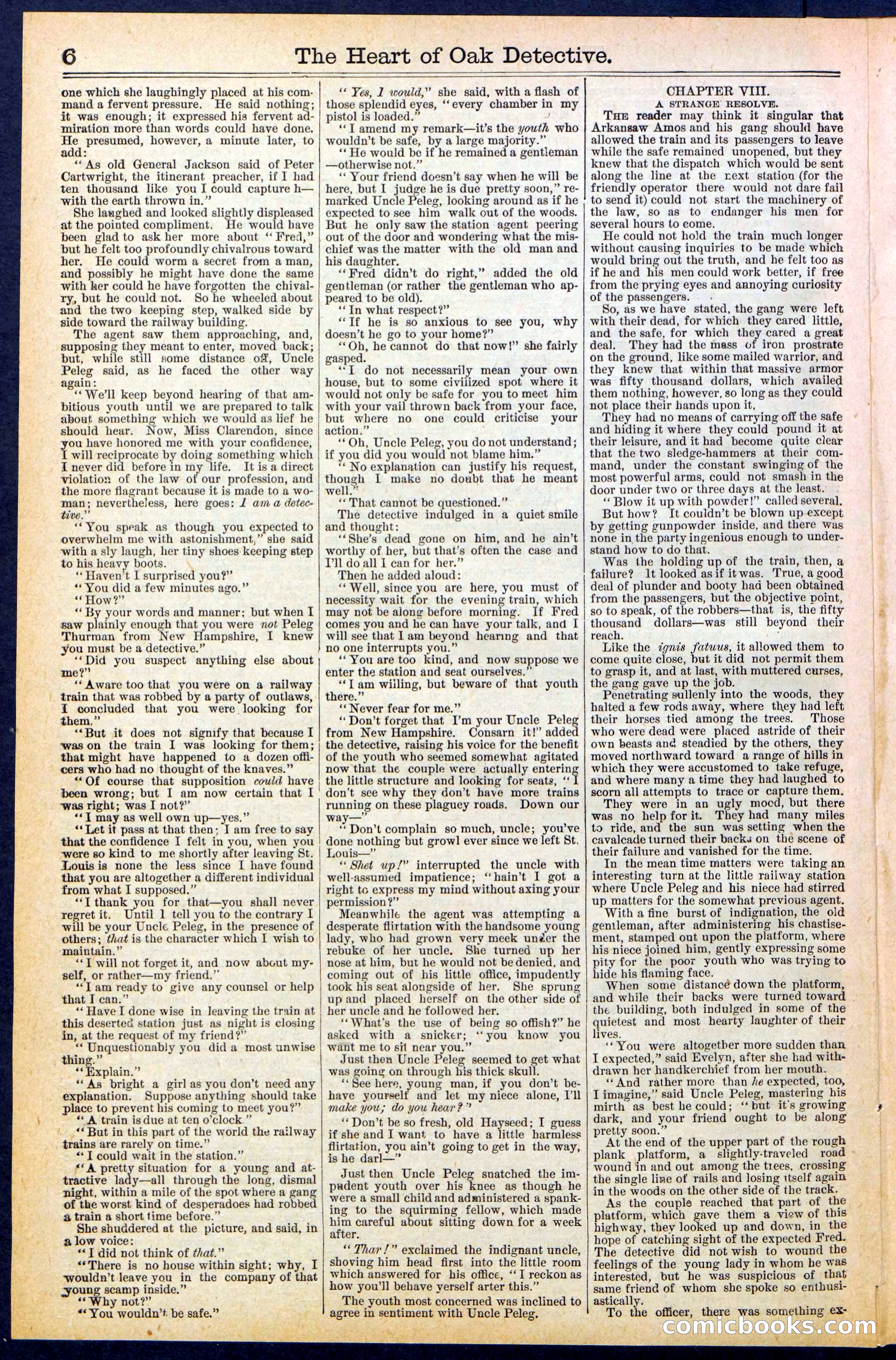 Beadle's New York Dime Library No. 471 — page 6 of 32