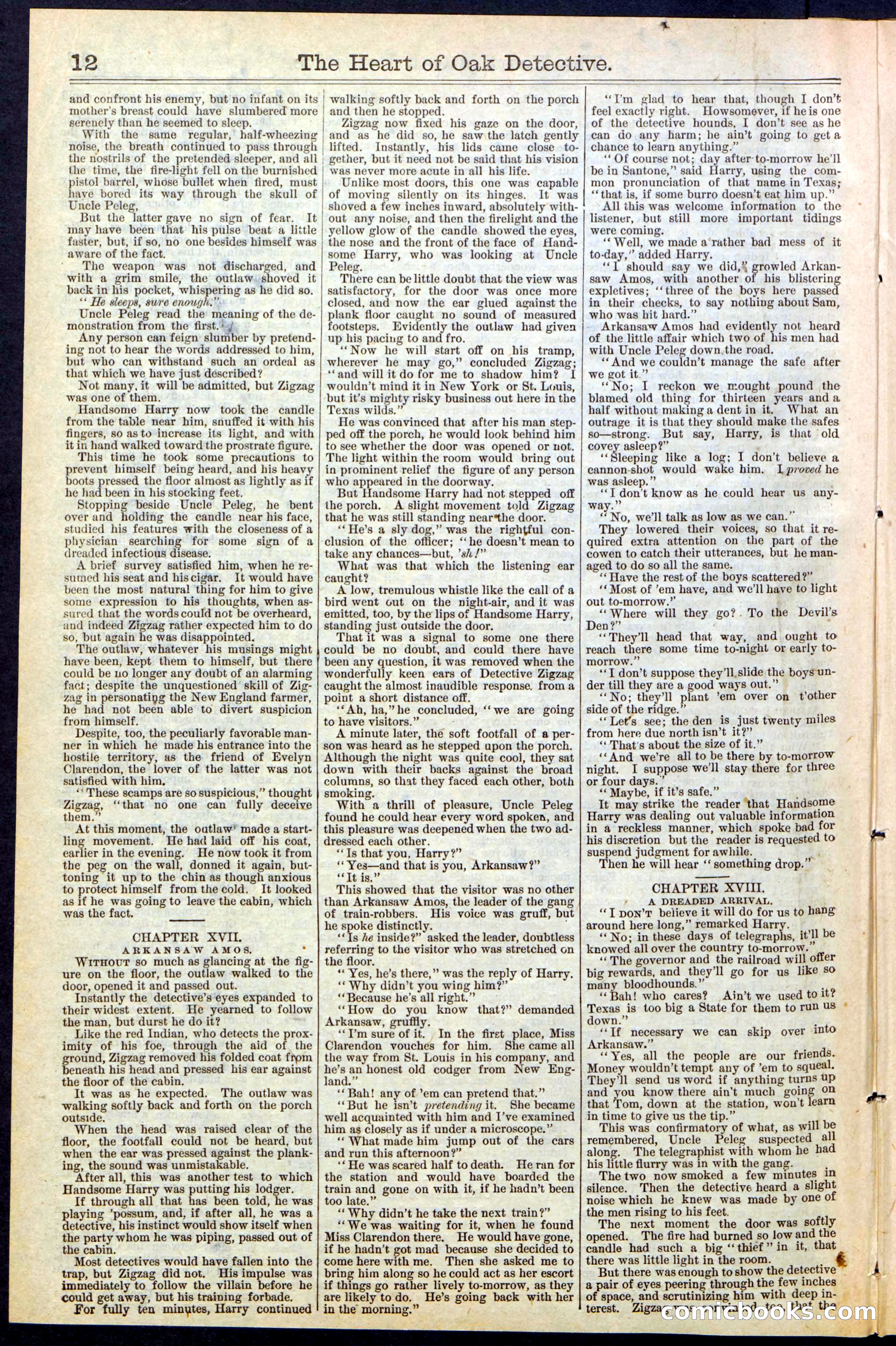 Beadle's New York Dime Library No. 471 — page 12 of 32