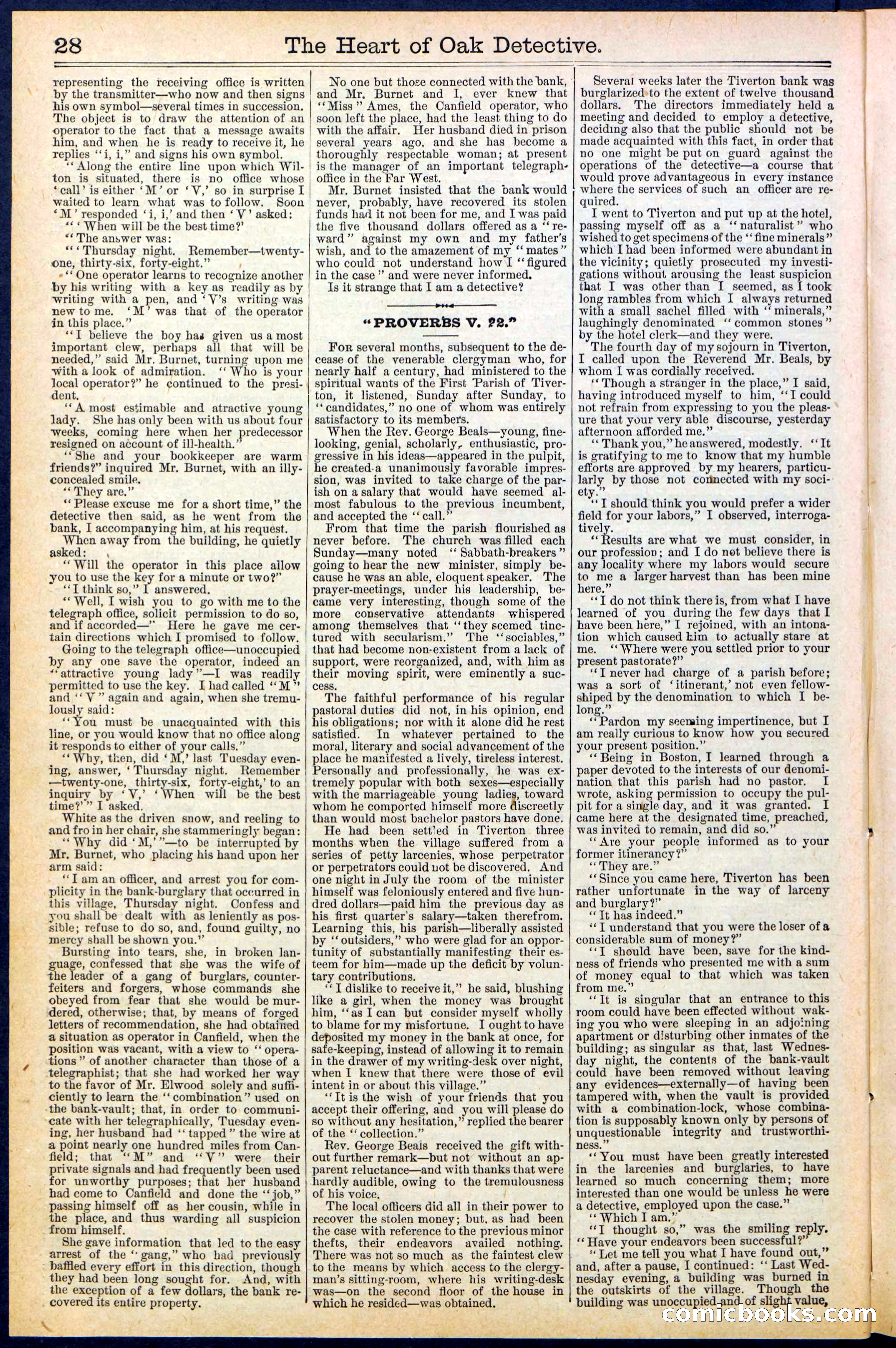 Beadle's New York Dime Library No. 471 — page 28 of 32