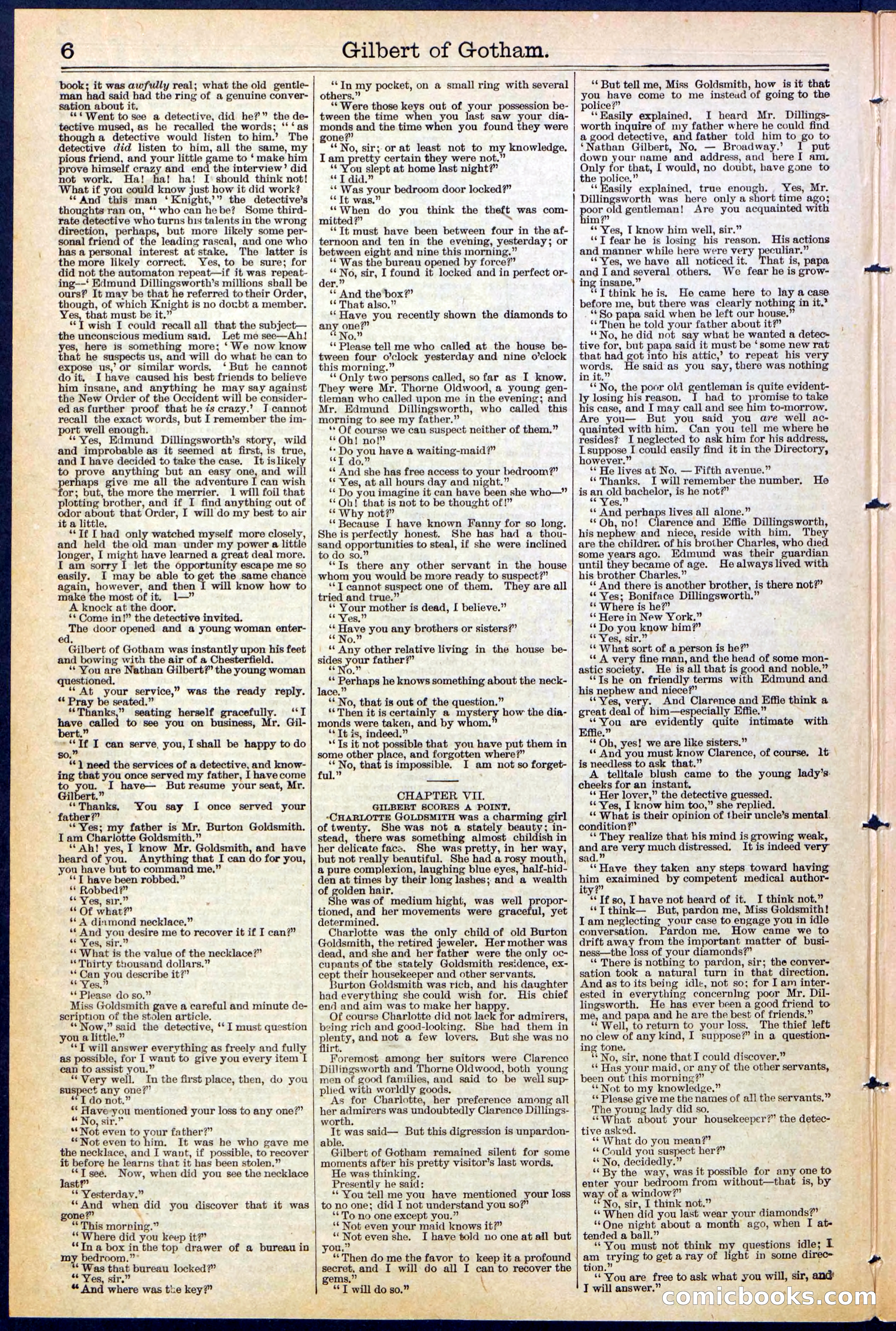 Beadle's Dime Library No. 473 — page 6 of 32