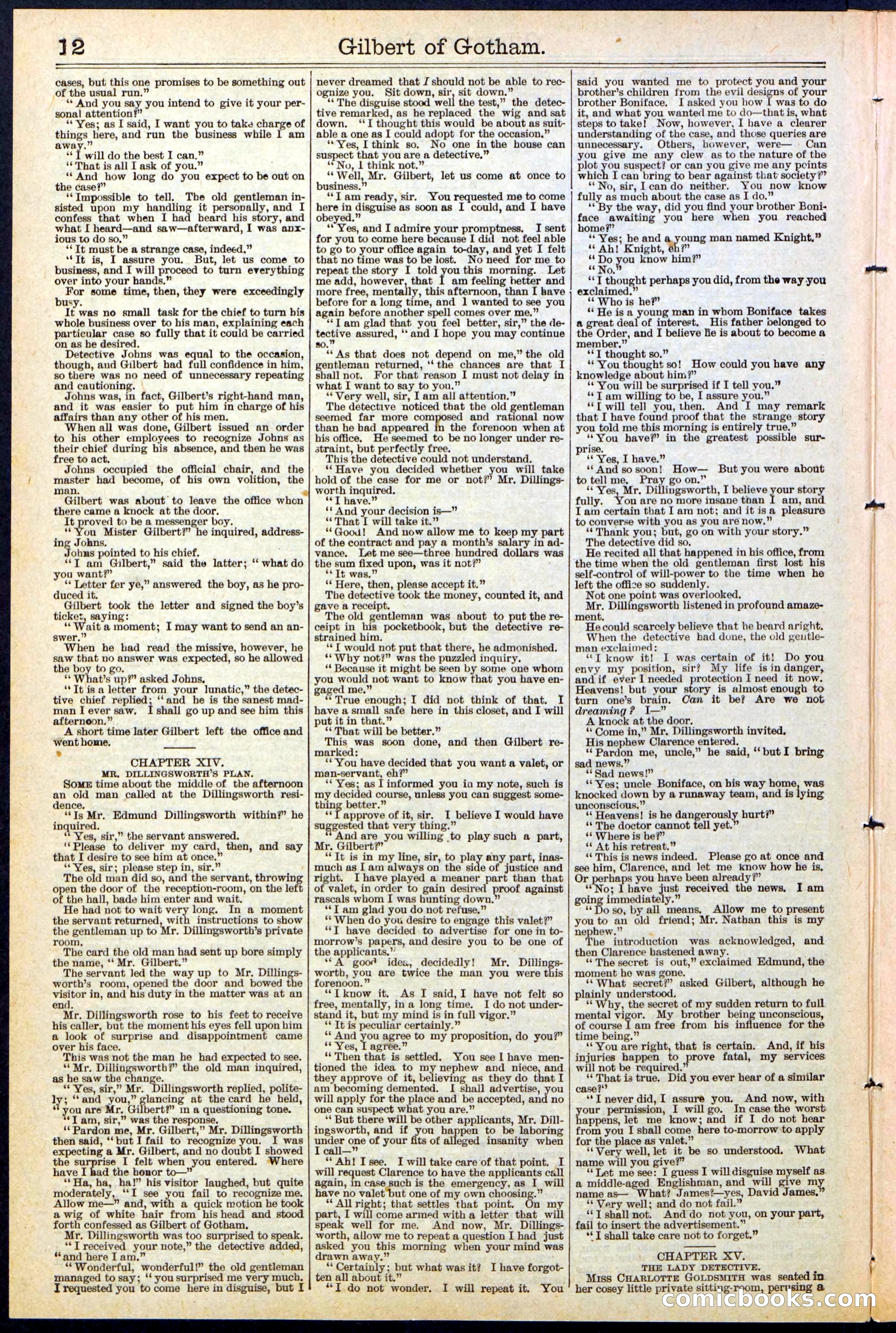 Beadle's Dime Library No. 473 — page 12 of 32