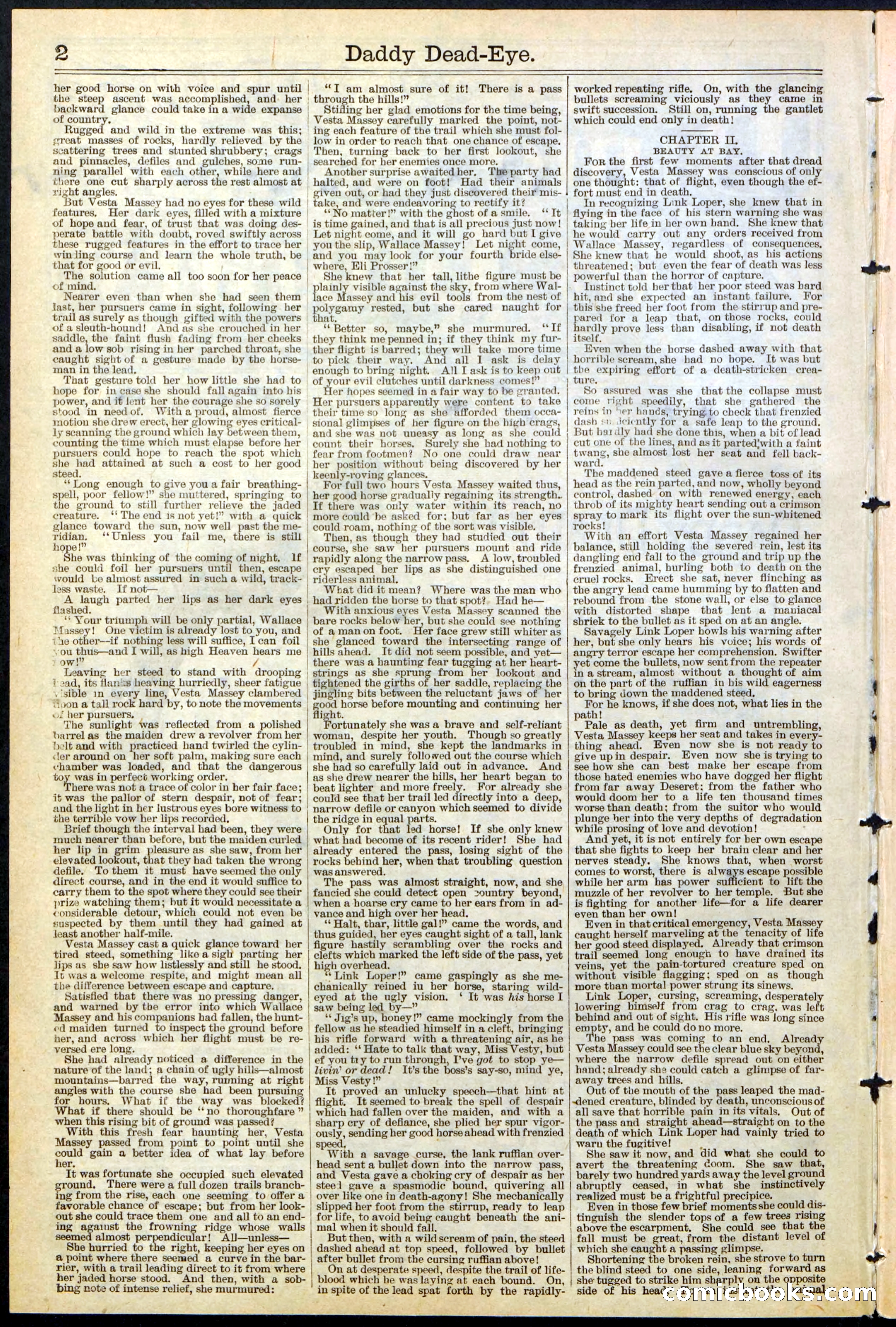 Beadle's New York Dime Library No. 474 — page 2 of 32