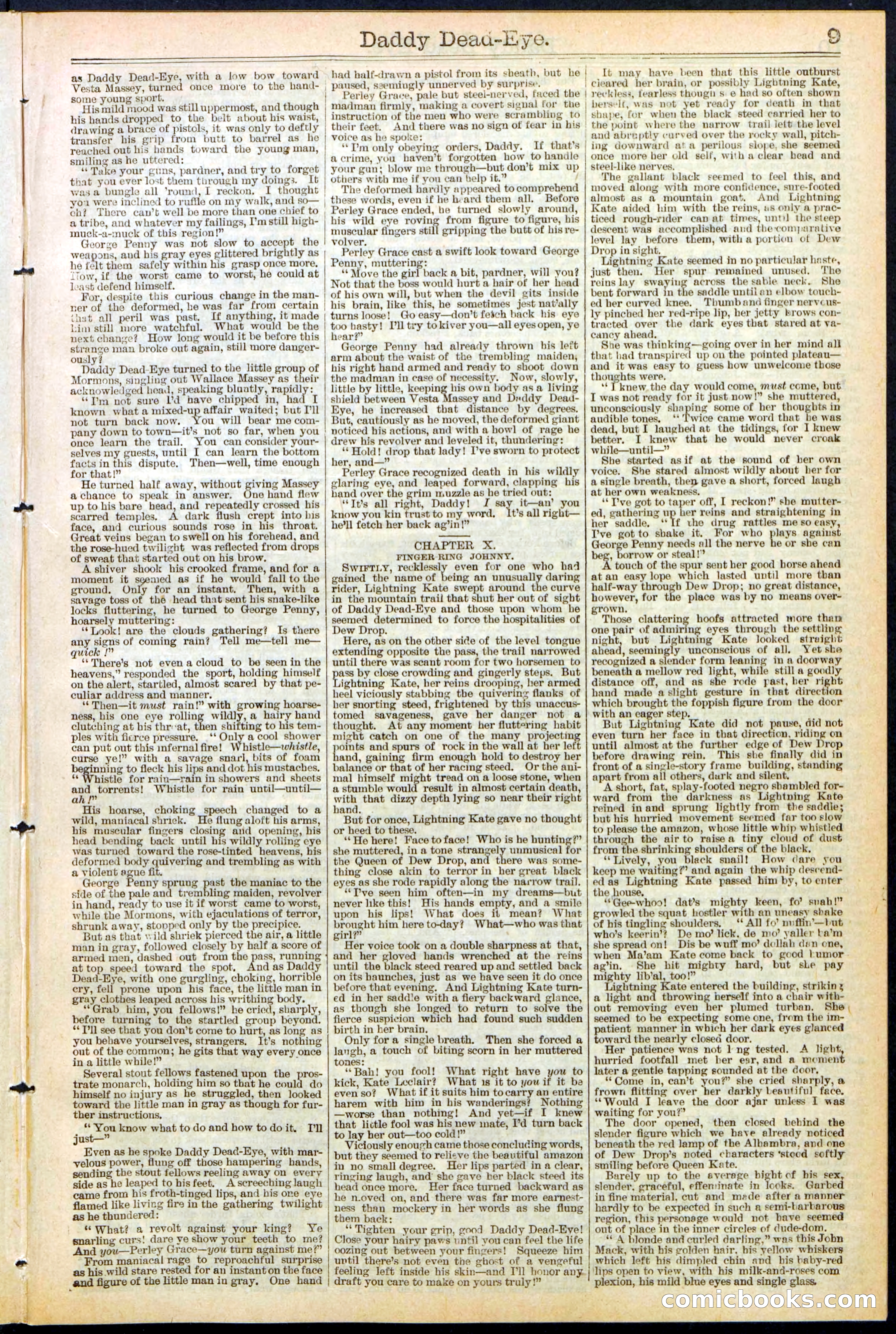 Beadle's New York Dime Library No. 474 — page 9 of 32