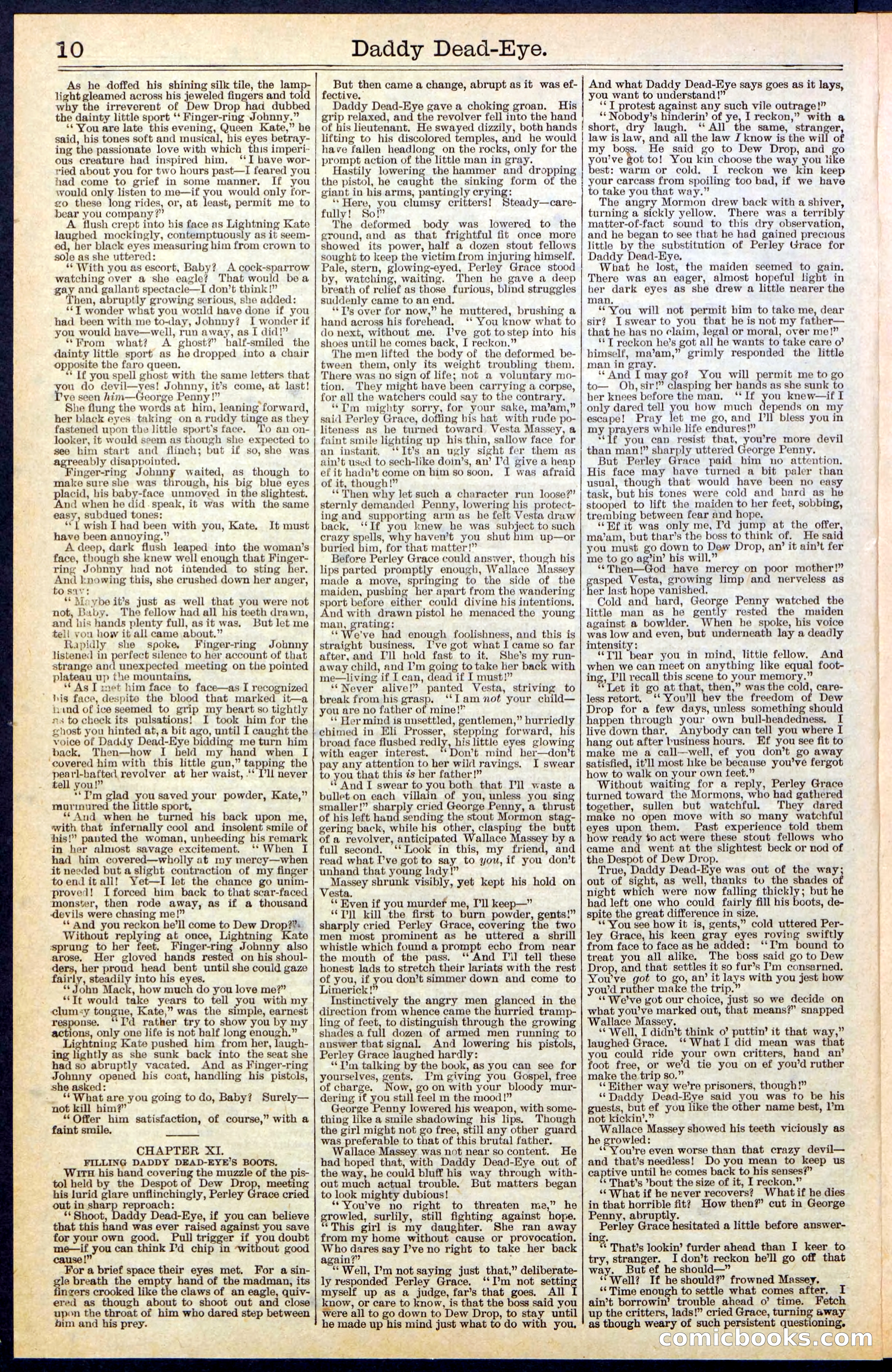 Beadle's New York Dime Library No. 474 — page 10 of 32
