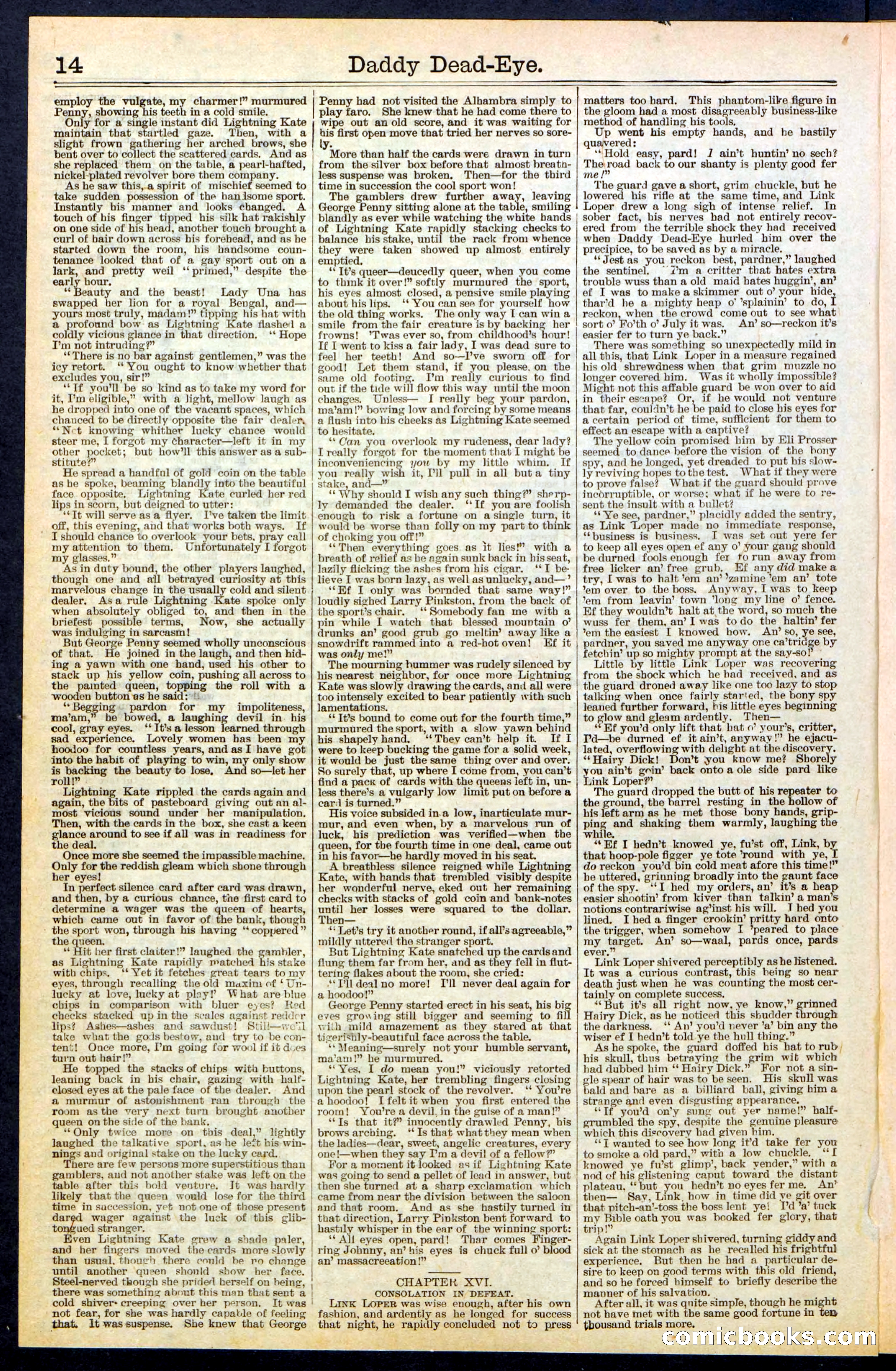 Beadle's New York Dime Library No. 474 — page 14 of 32