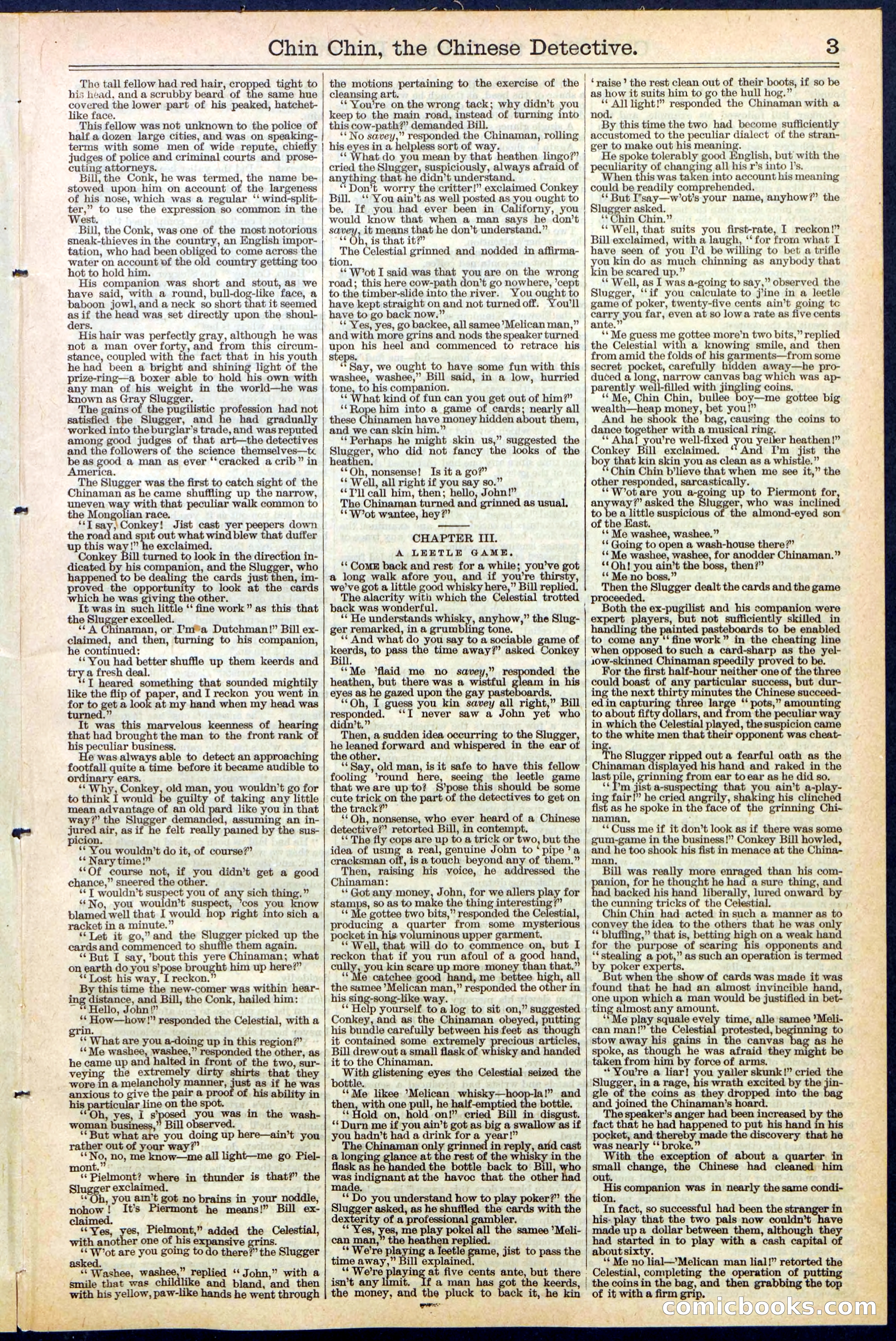 Beadle's New York Dime Library, No. 475 — page 3 of 32