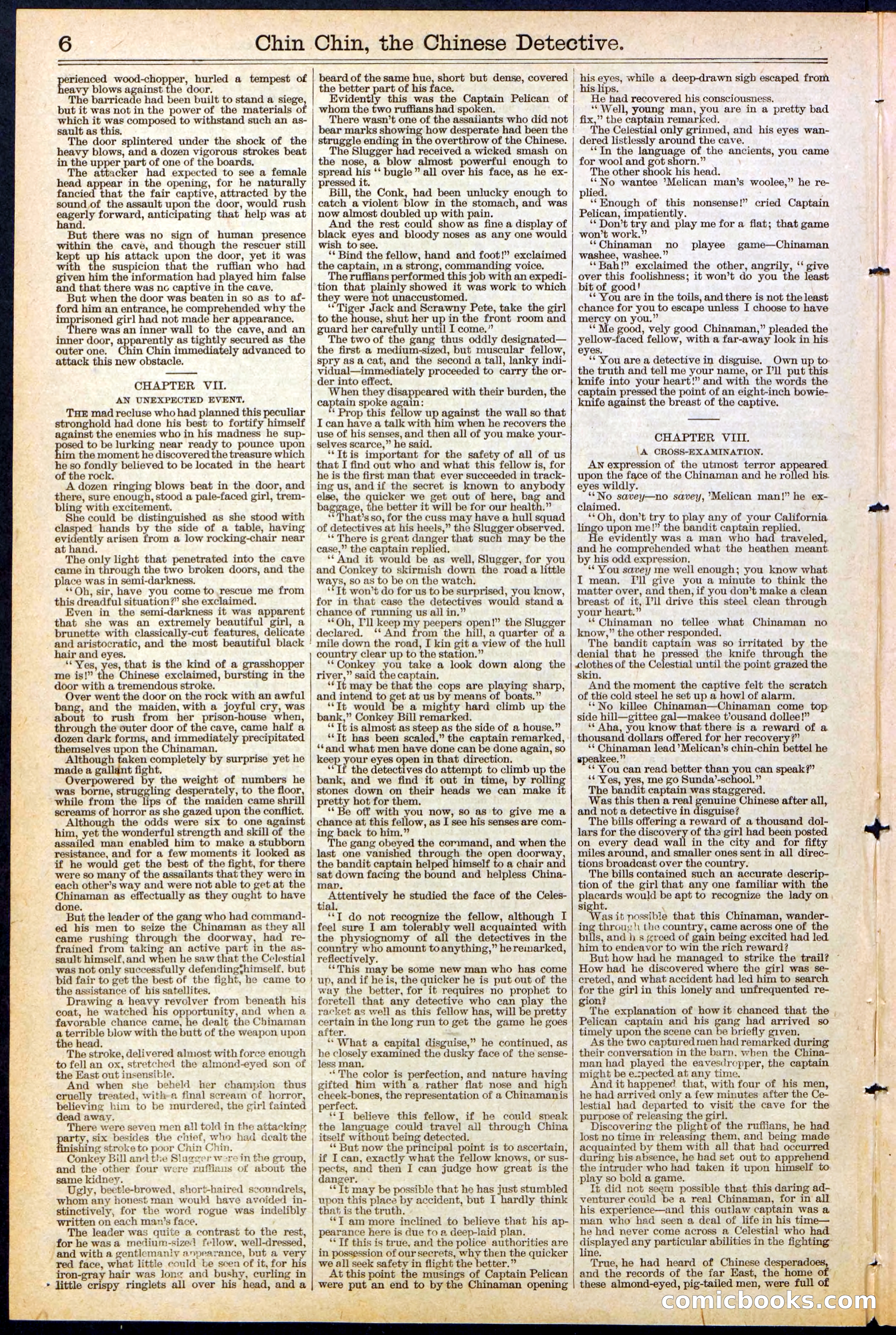 Beadle's New York Dime Library, No. 475 — page 6 of 32