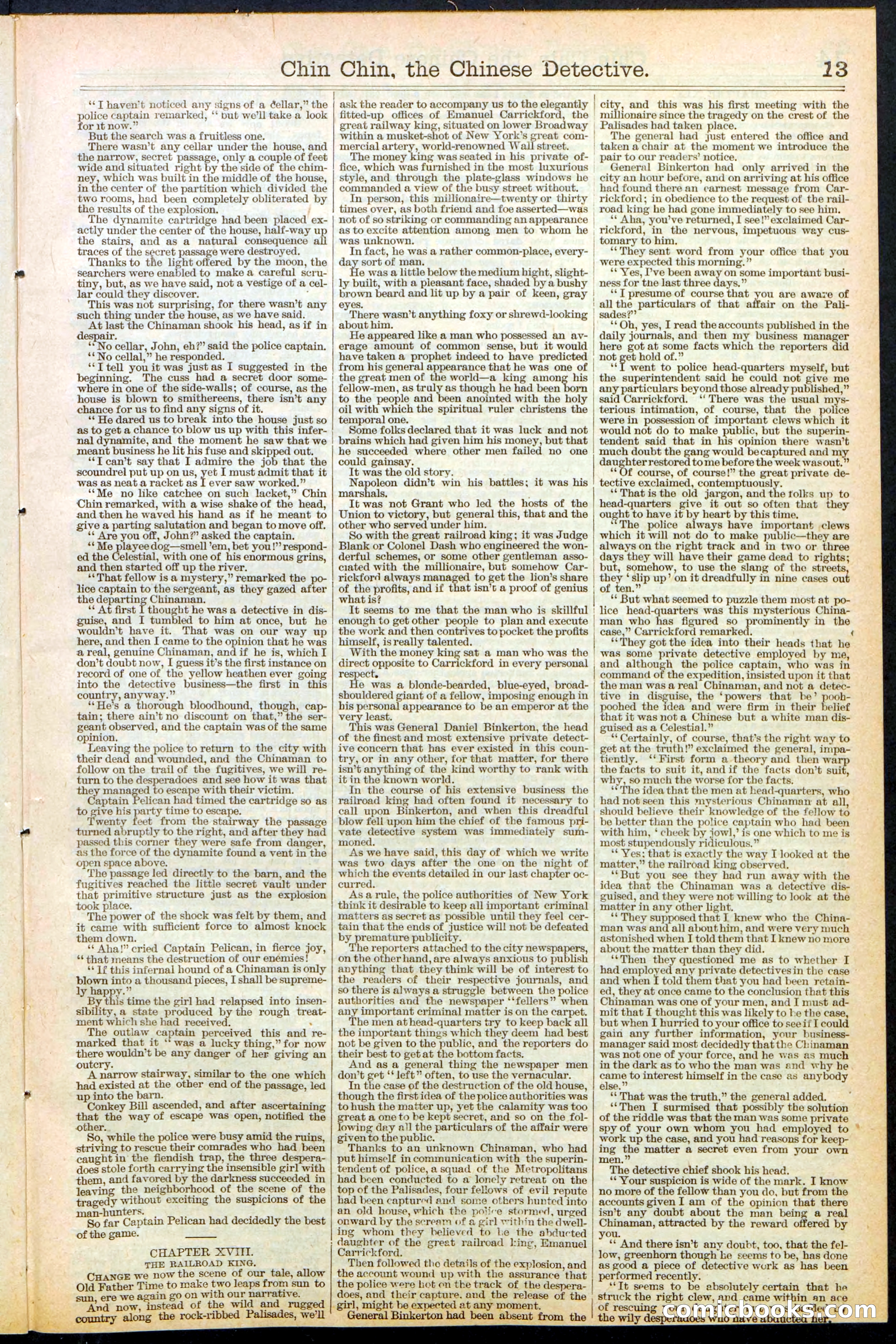Beadle's New York Dime Library, No. 475 — page 13 of 32