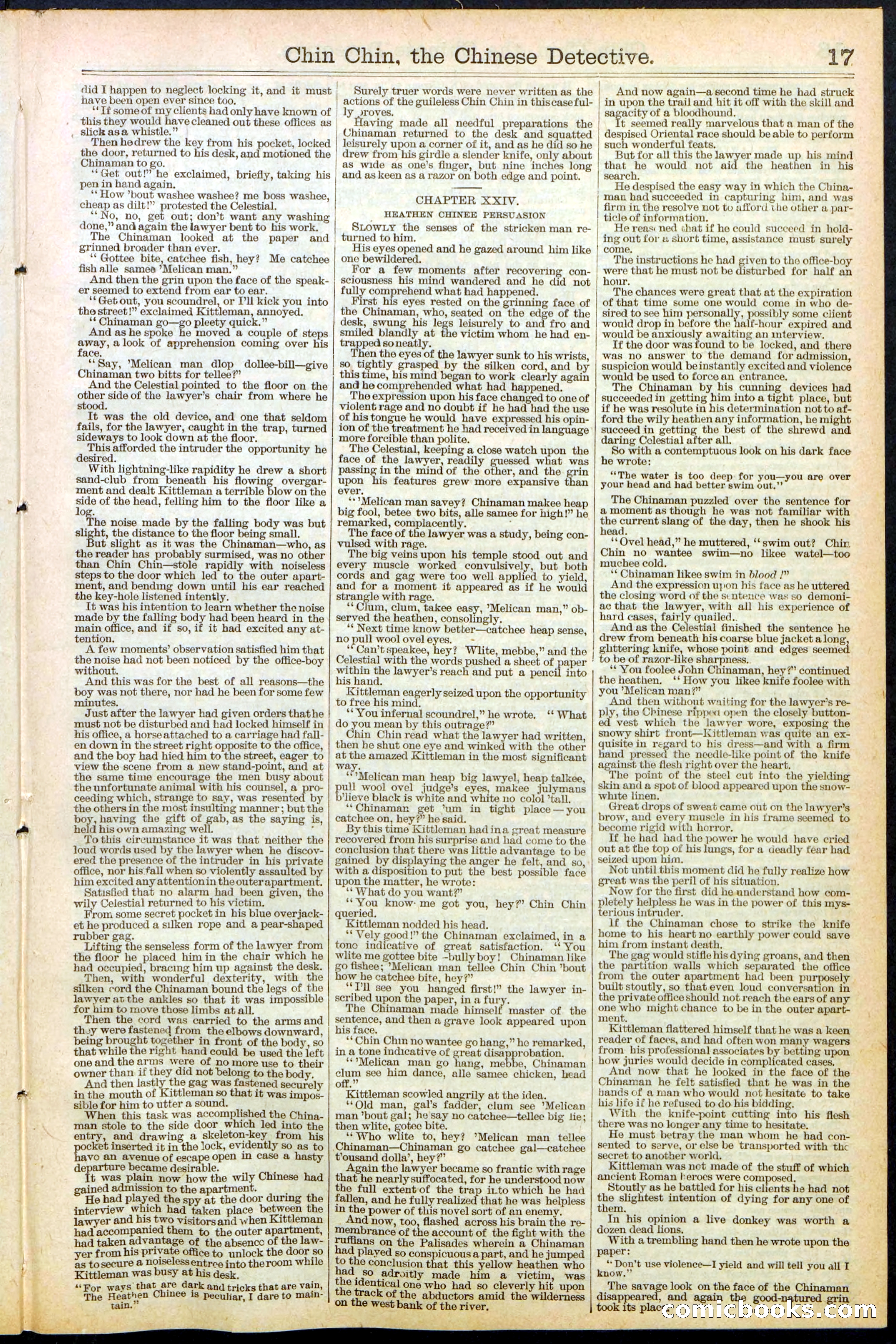 Beadle's New York Dime Library, No. 475 — page 17 of 32