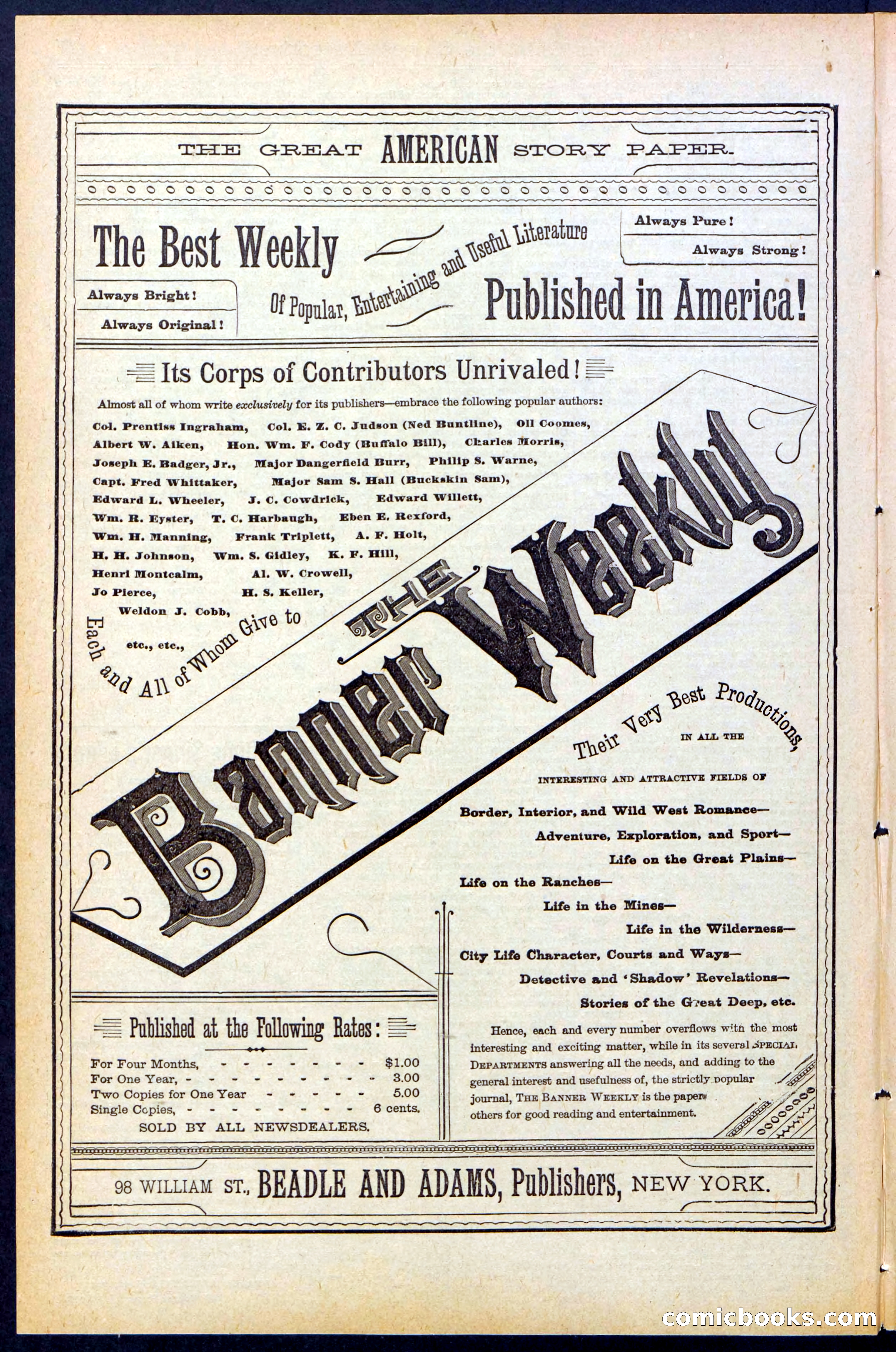 Beadle's New York Dime Library, No. 475 — page 28 of 32