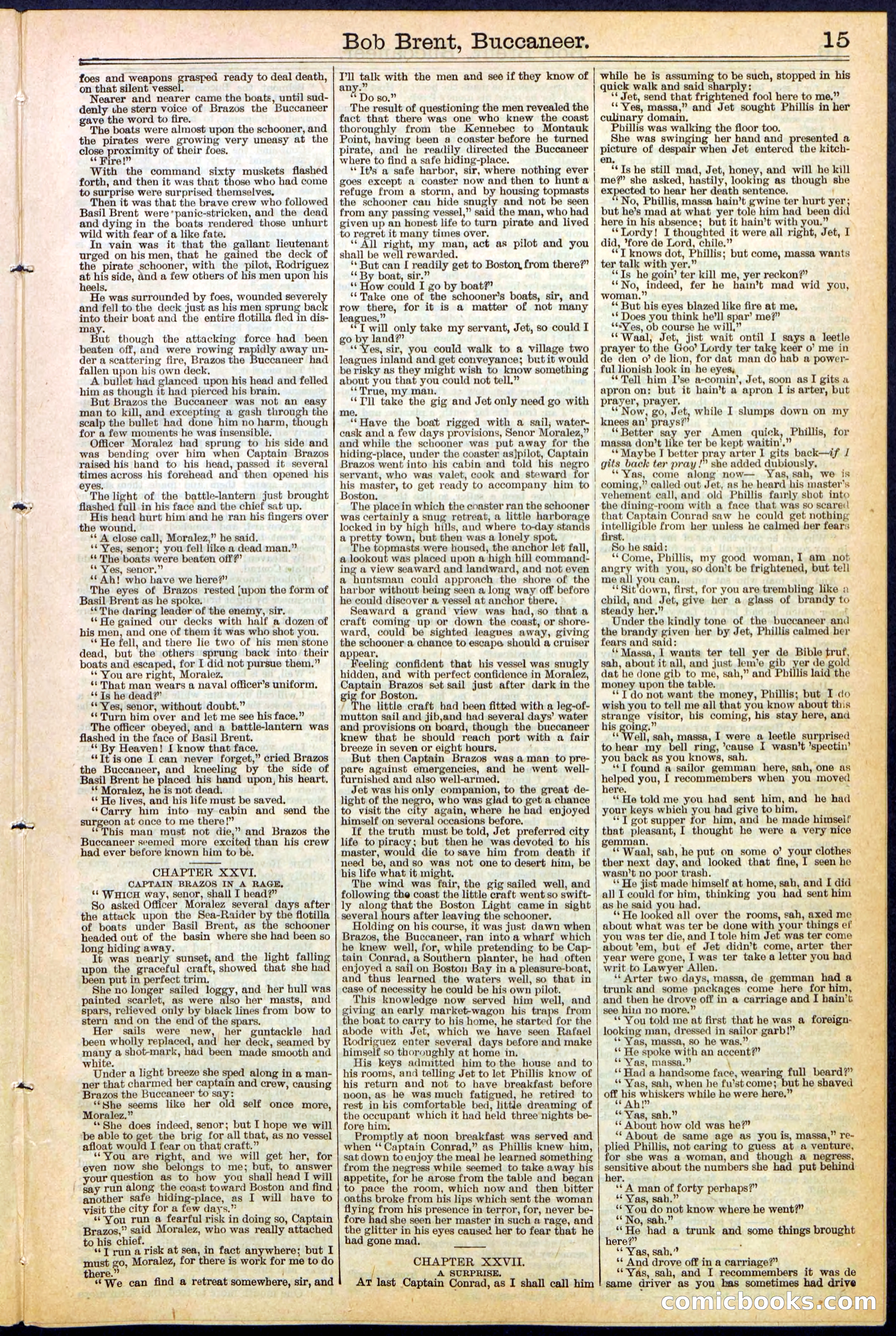 Beadle's New York Dime Library No. 476 — page 15 of 32