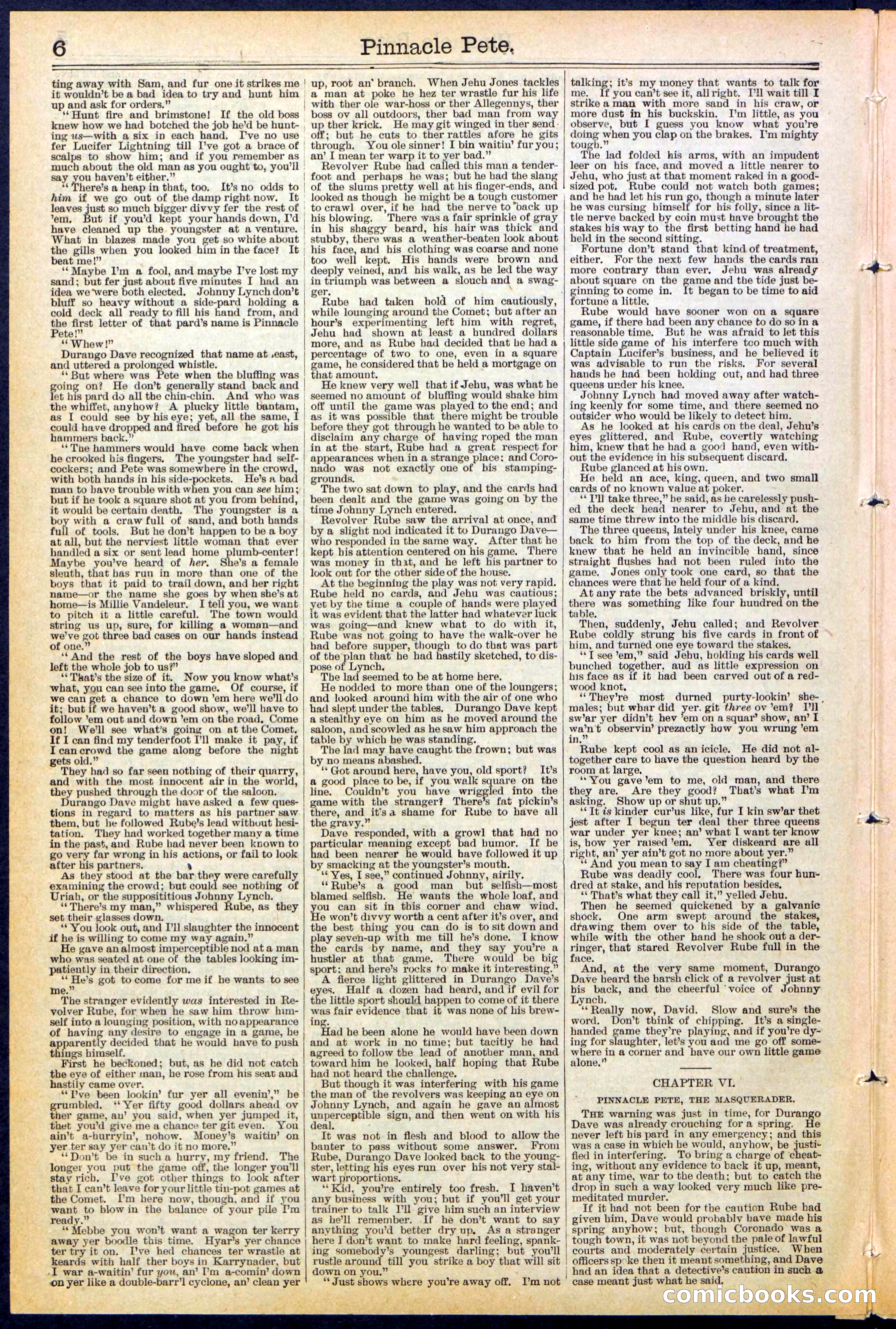 Beadle's New York Dime Library, No. 478 — page 6 of 32