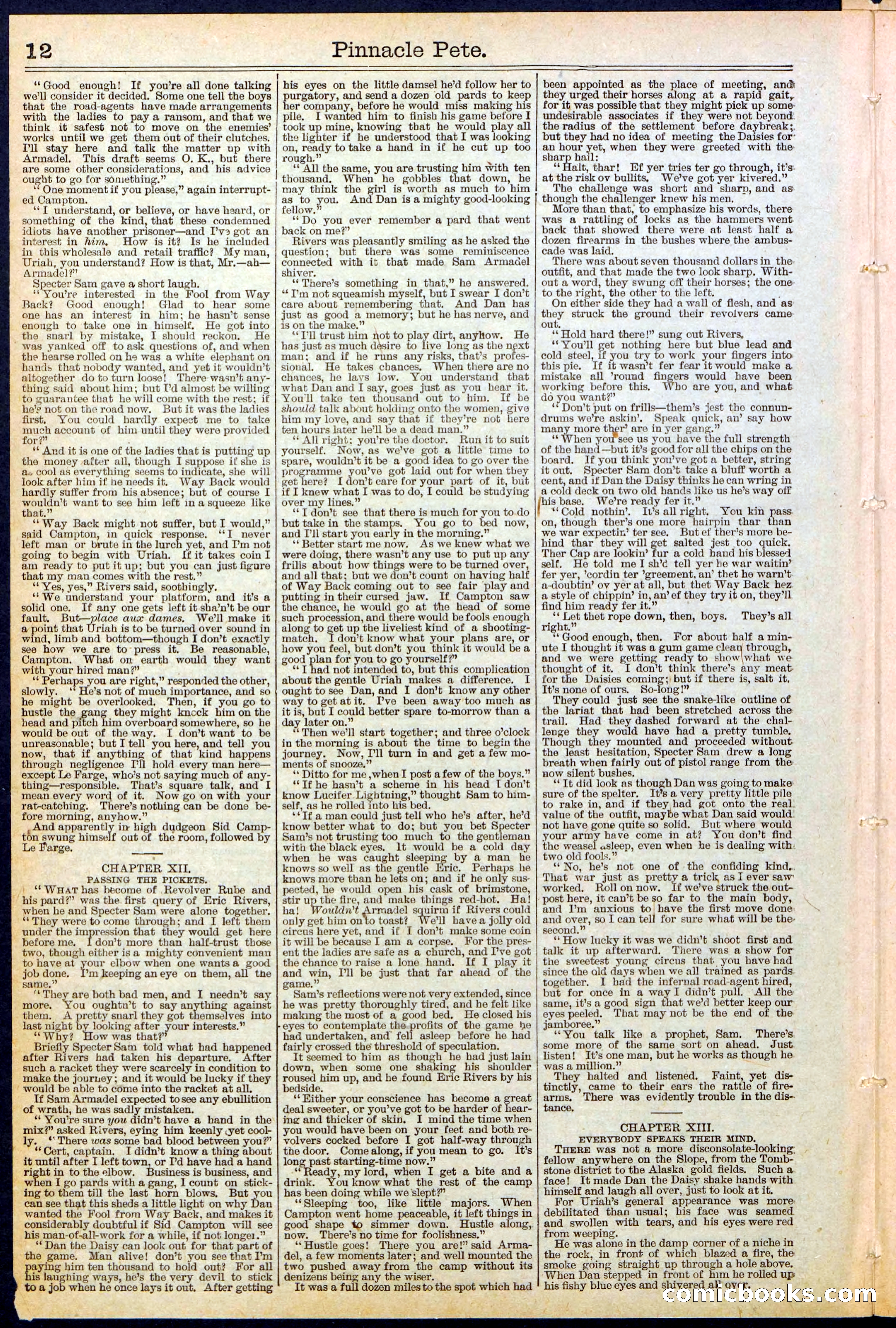 Beadle's New York Dime Library, No. 478 — page 12 of 32