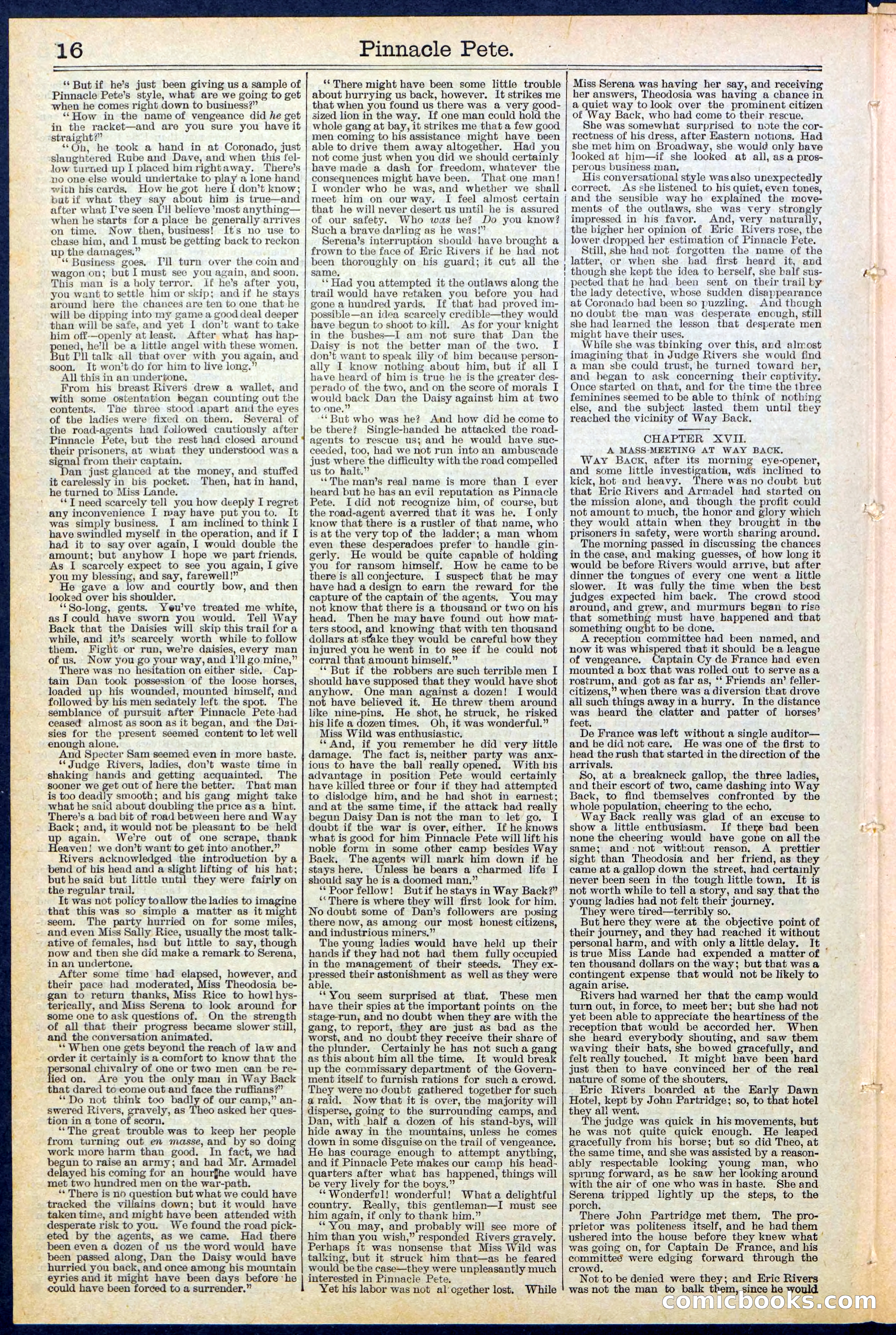 Beadle's New York Dime Library, No. 478 — page 16 of 32