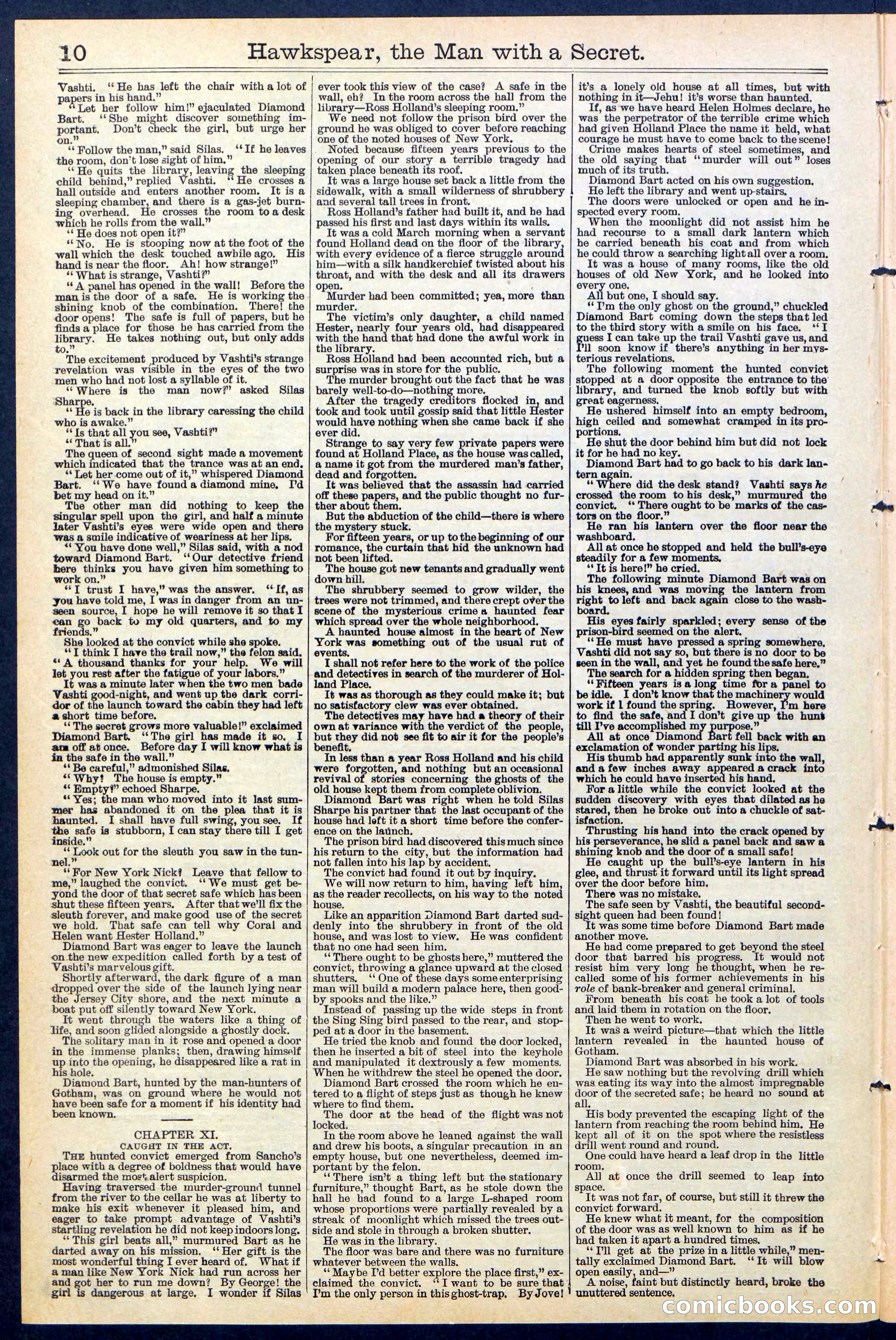Beadle's New York Dime Library No. 480 — page 10 of 32