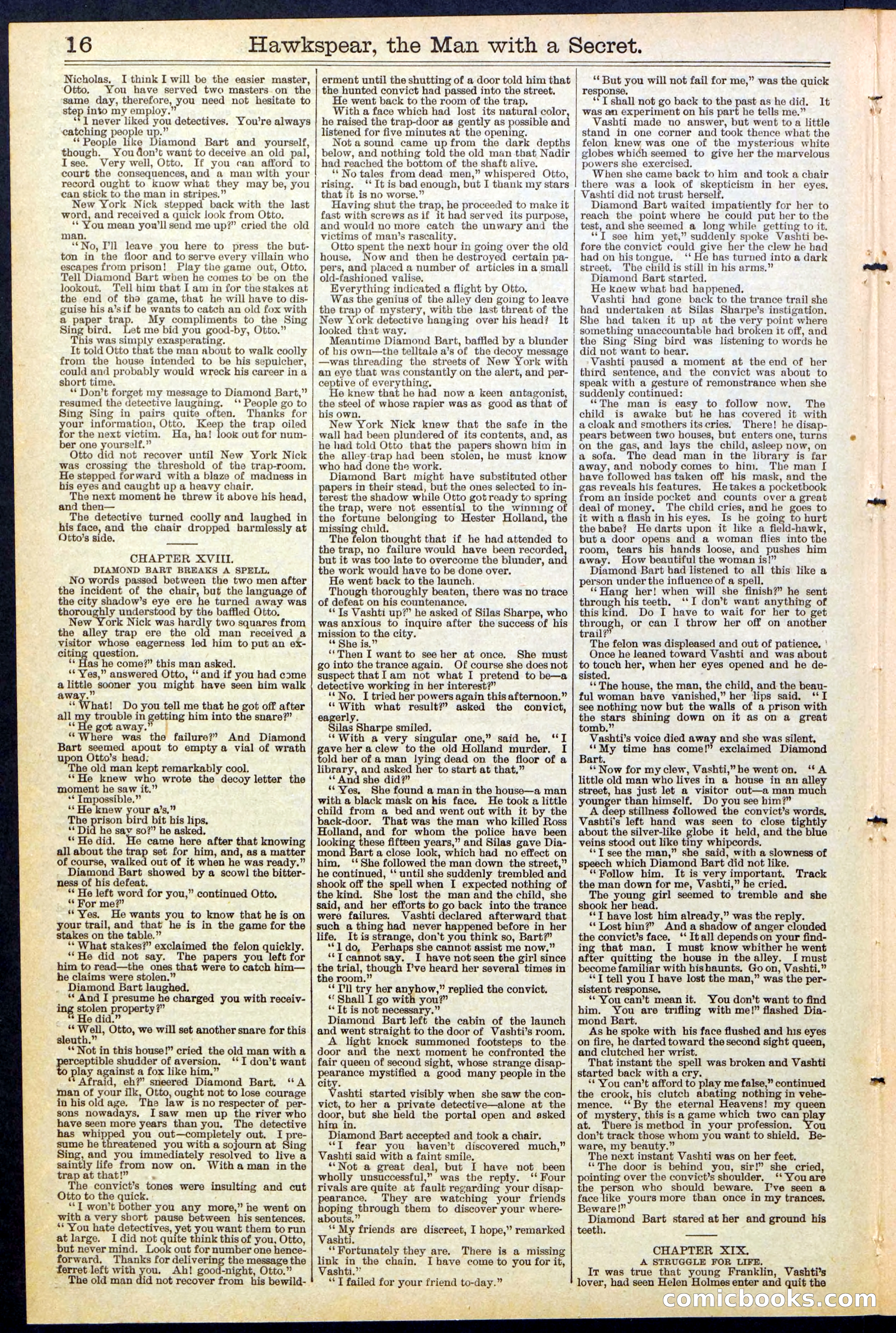 Beadle's New York Dime Library No. 480 — page 16 of 32