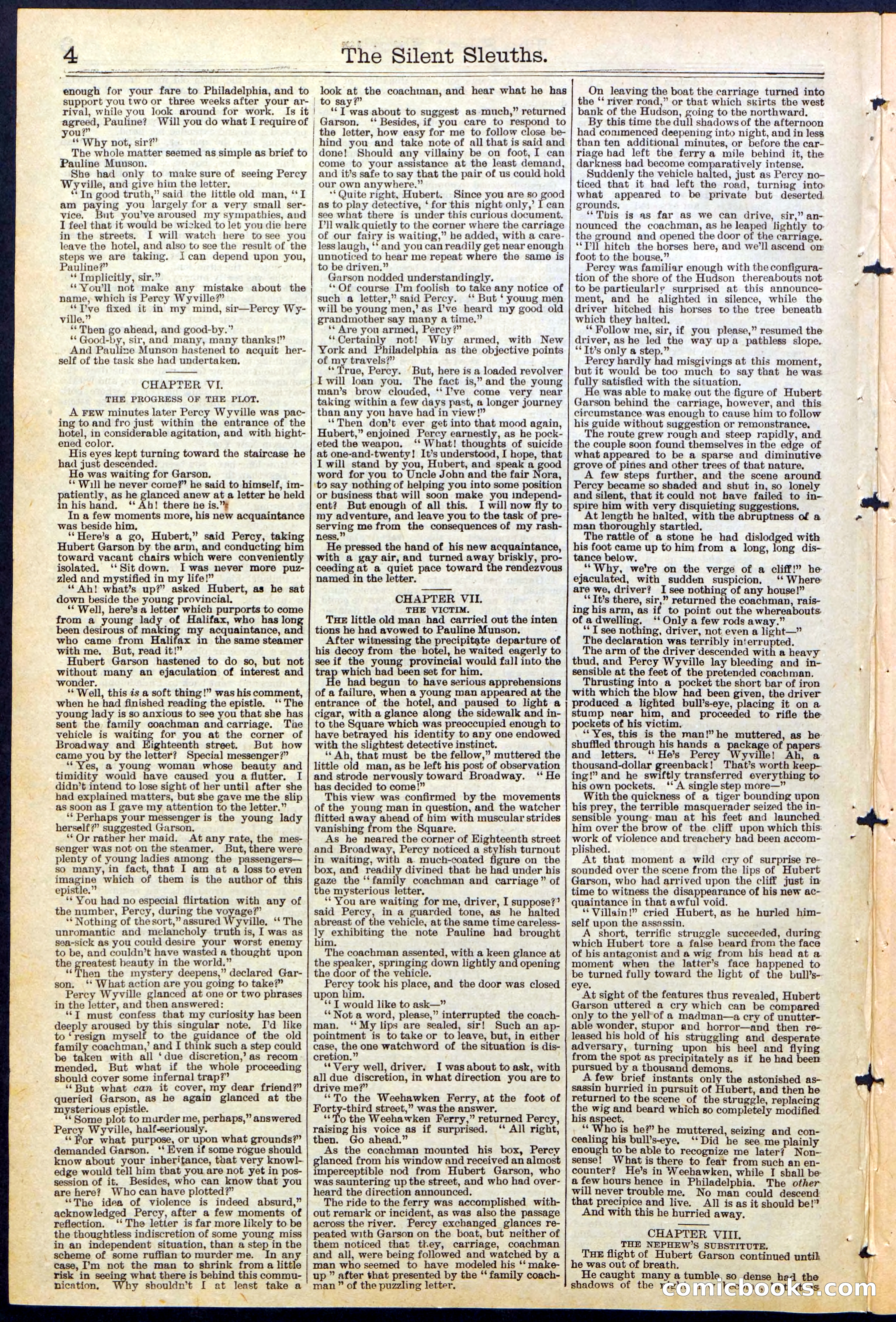 Beadle's Dime Library No. 481 — page 4 of 32