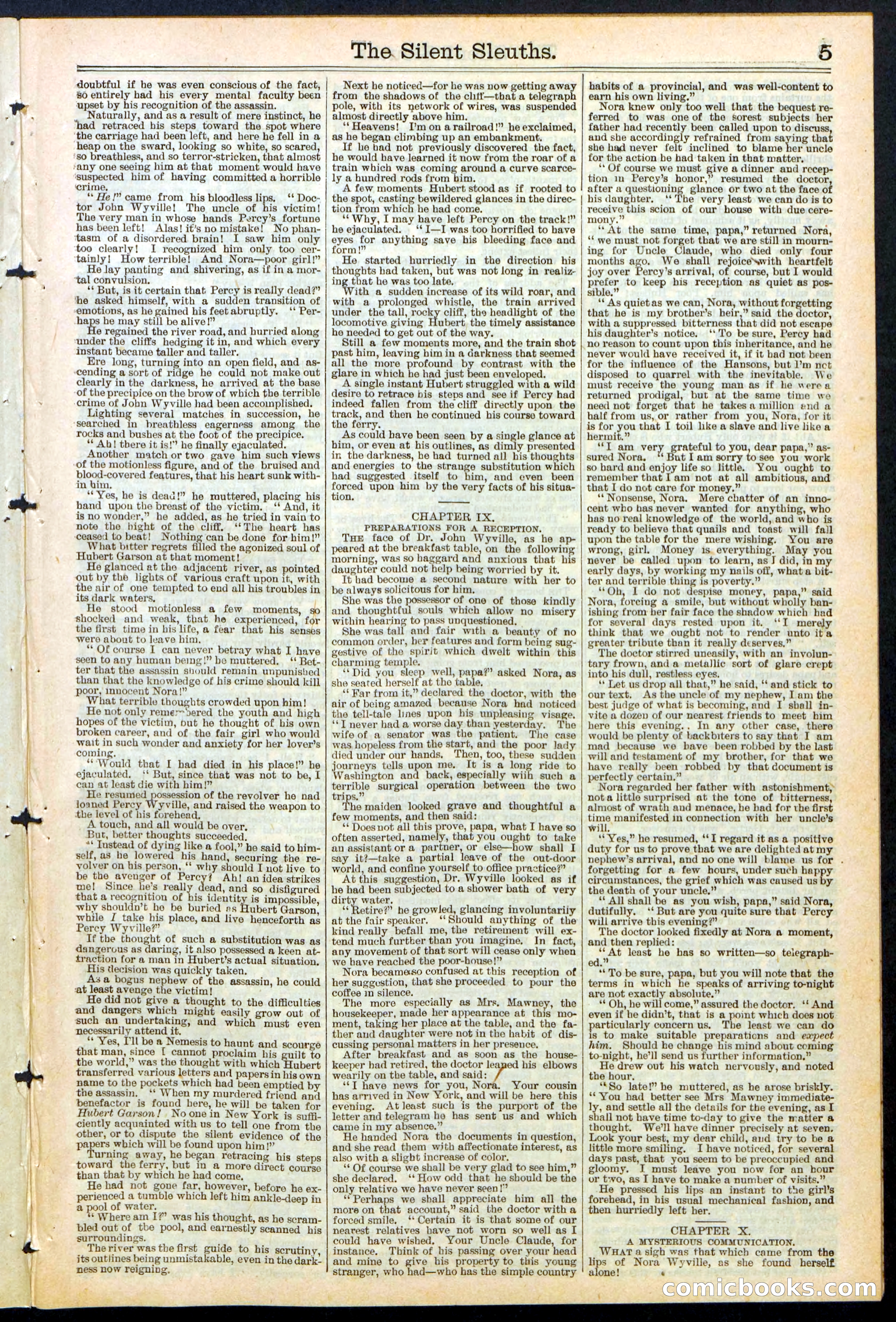 Beadle's Dime Library No. 481 — page 5 of 32