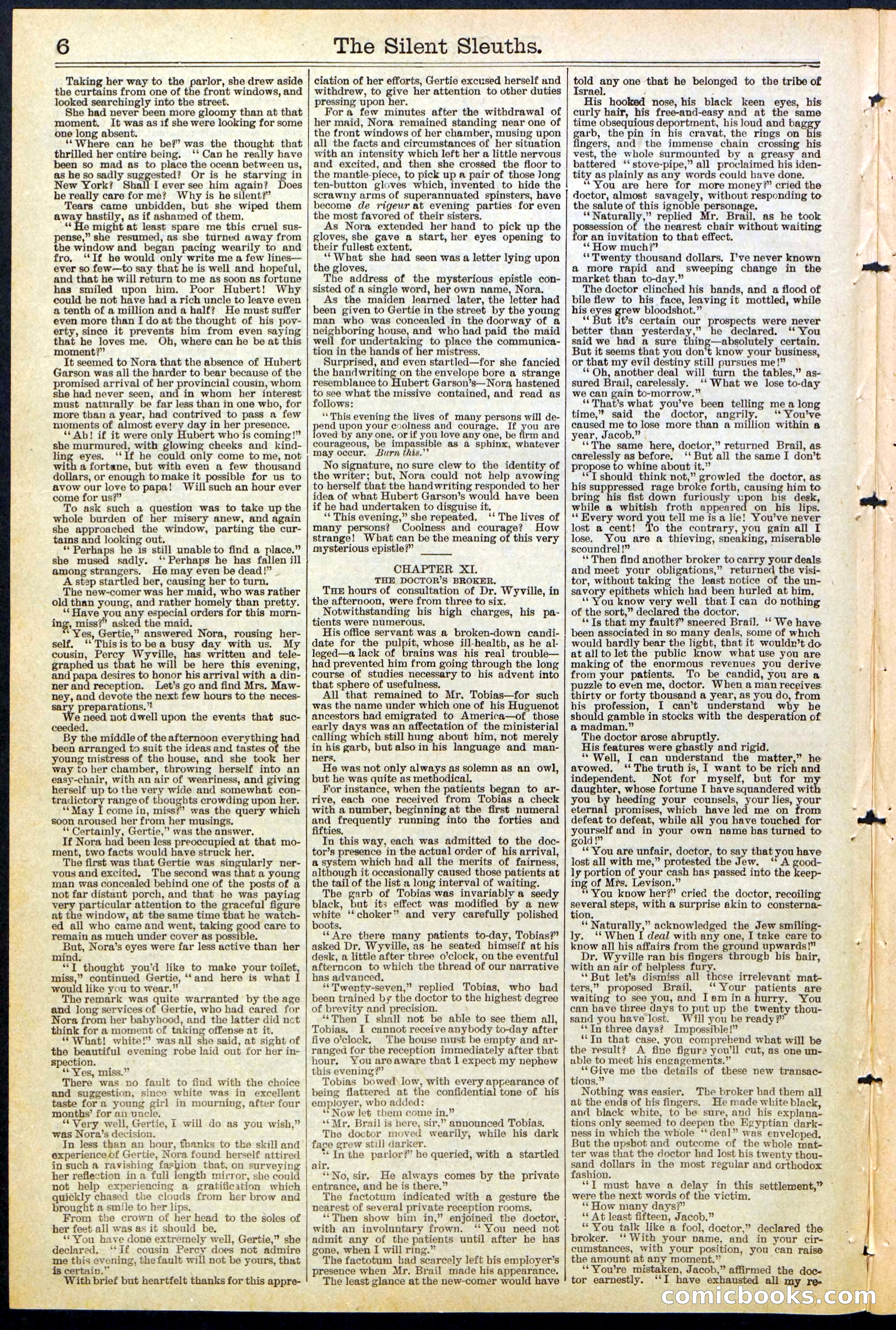 Beadle's Dime Library No. 481 — page 6 of 32