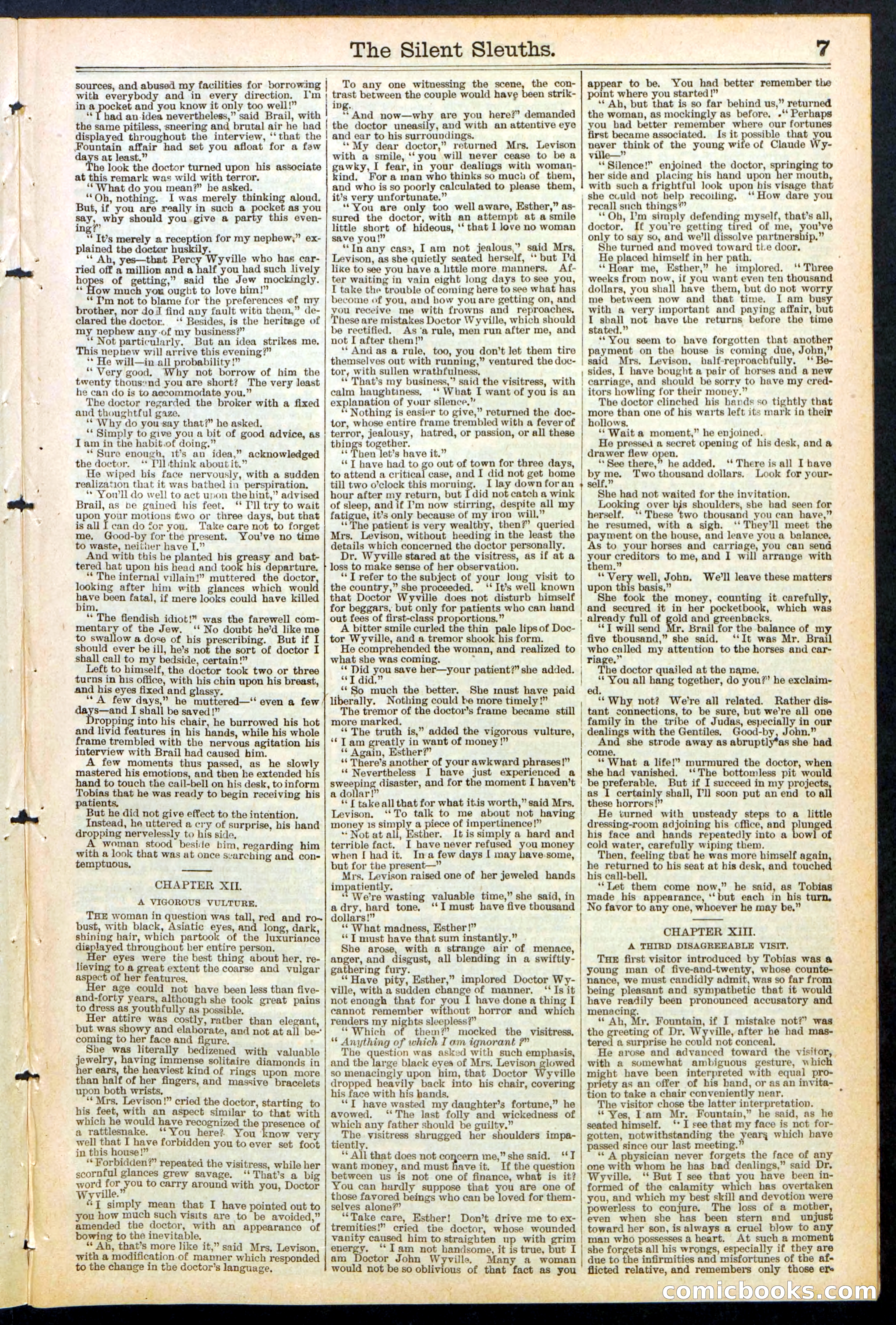 Beadle's Dime Library No. 481 — page 7 of 32