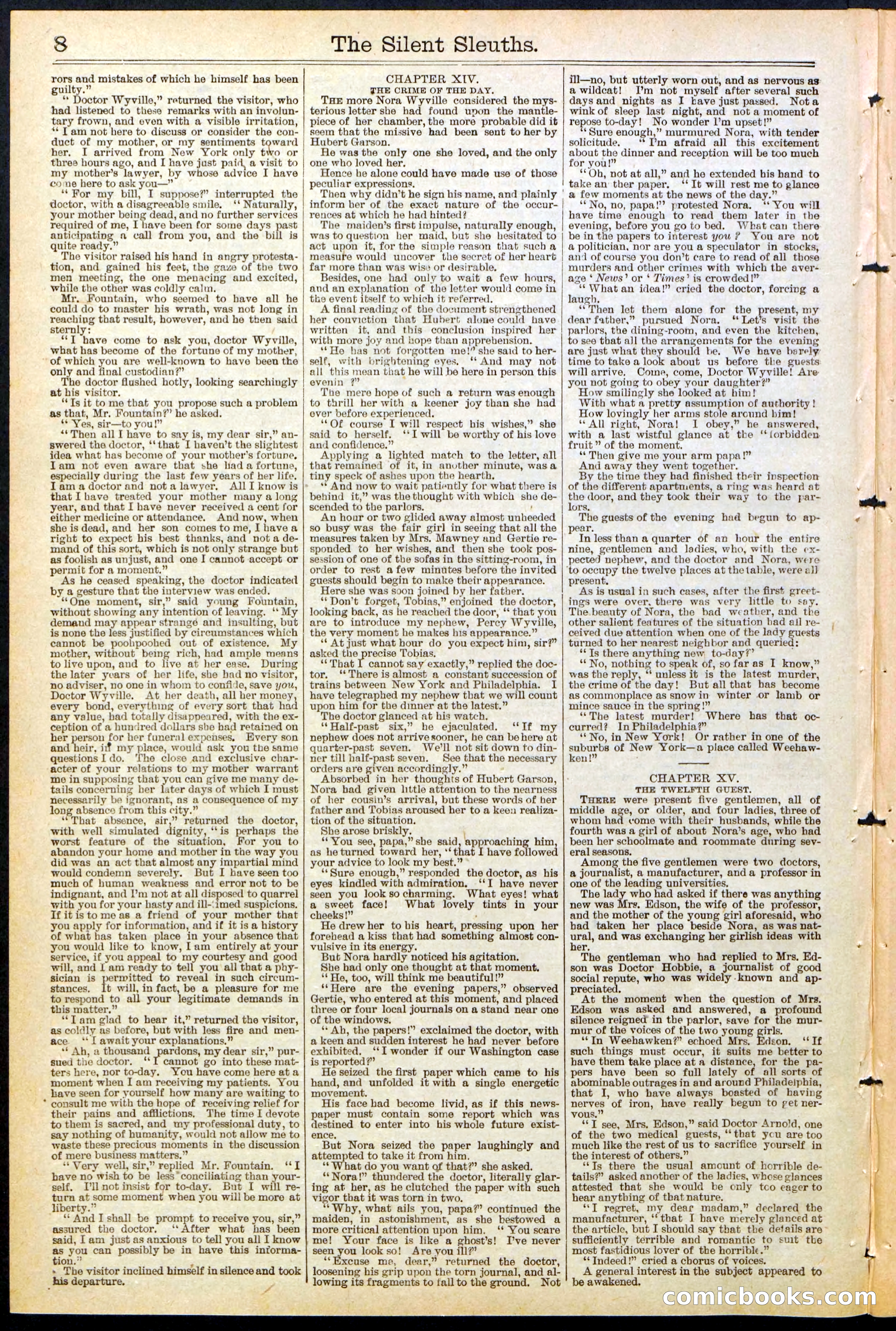 Beadle's Dime Library No. 481 — page 8 of 32
