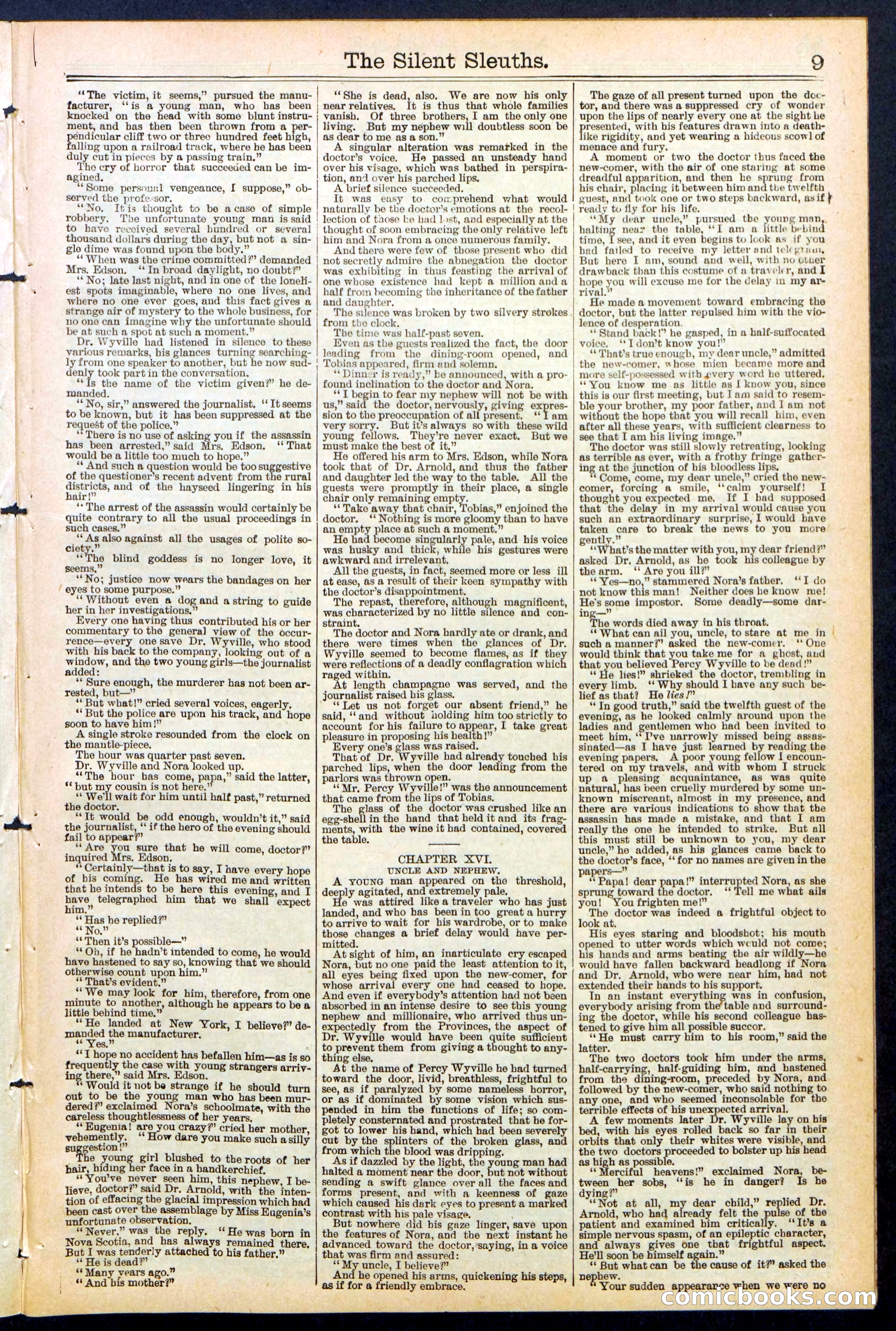 Beadle's Dime Library No. 481 — page 9 of 32