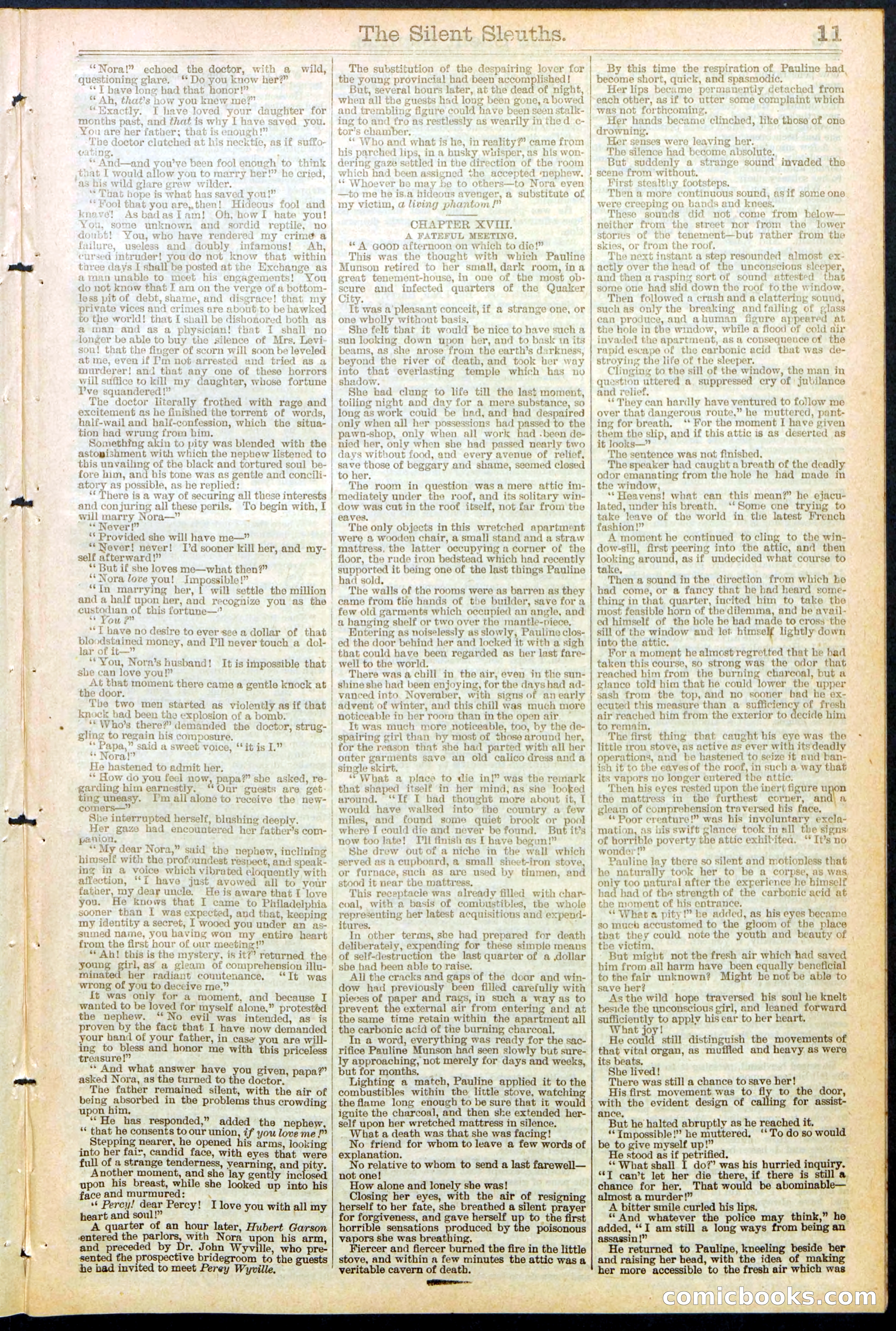 Beadle's Dime Library No. 481 — page 11 of 32